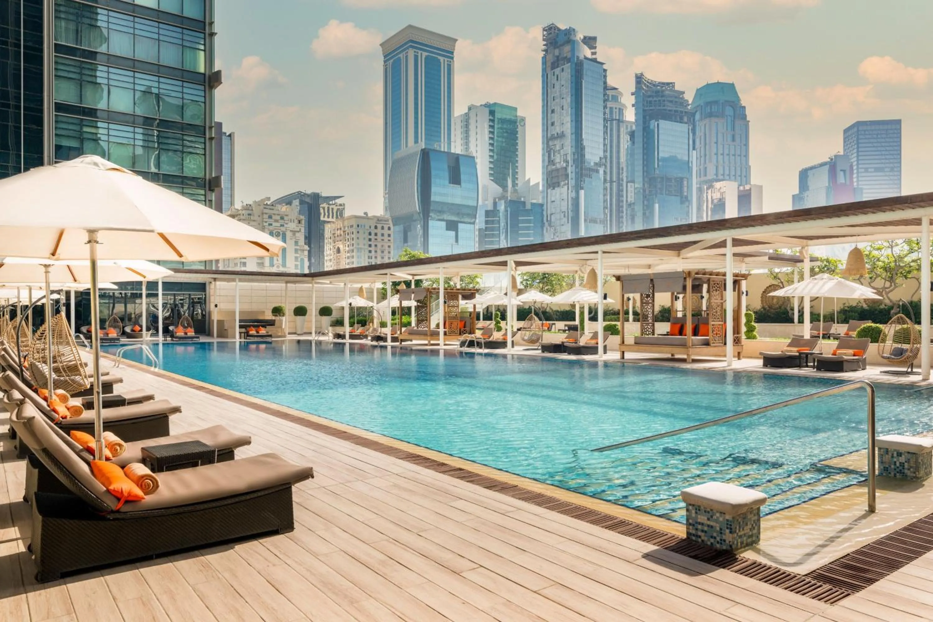 Fitness centre/facilities in Marriott Marquis City Center Doha Hotel