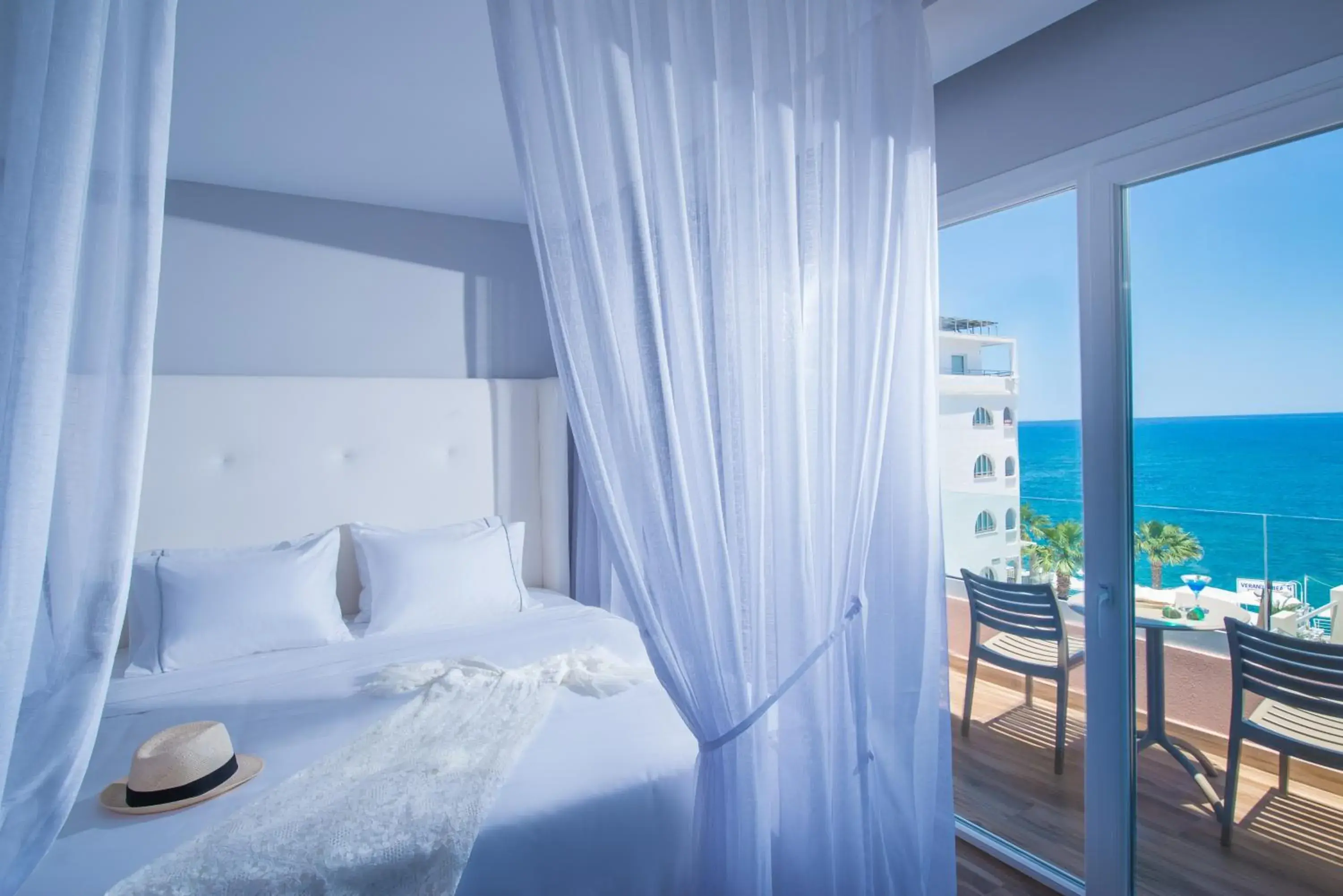 Bed in Mari Kristin Beach Hotel Bed in Mari Kristin Beach Hotel