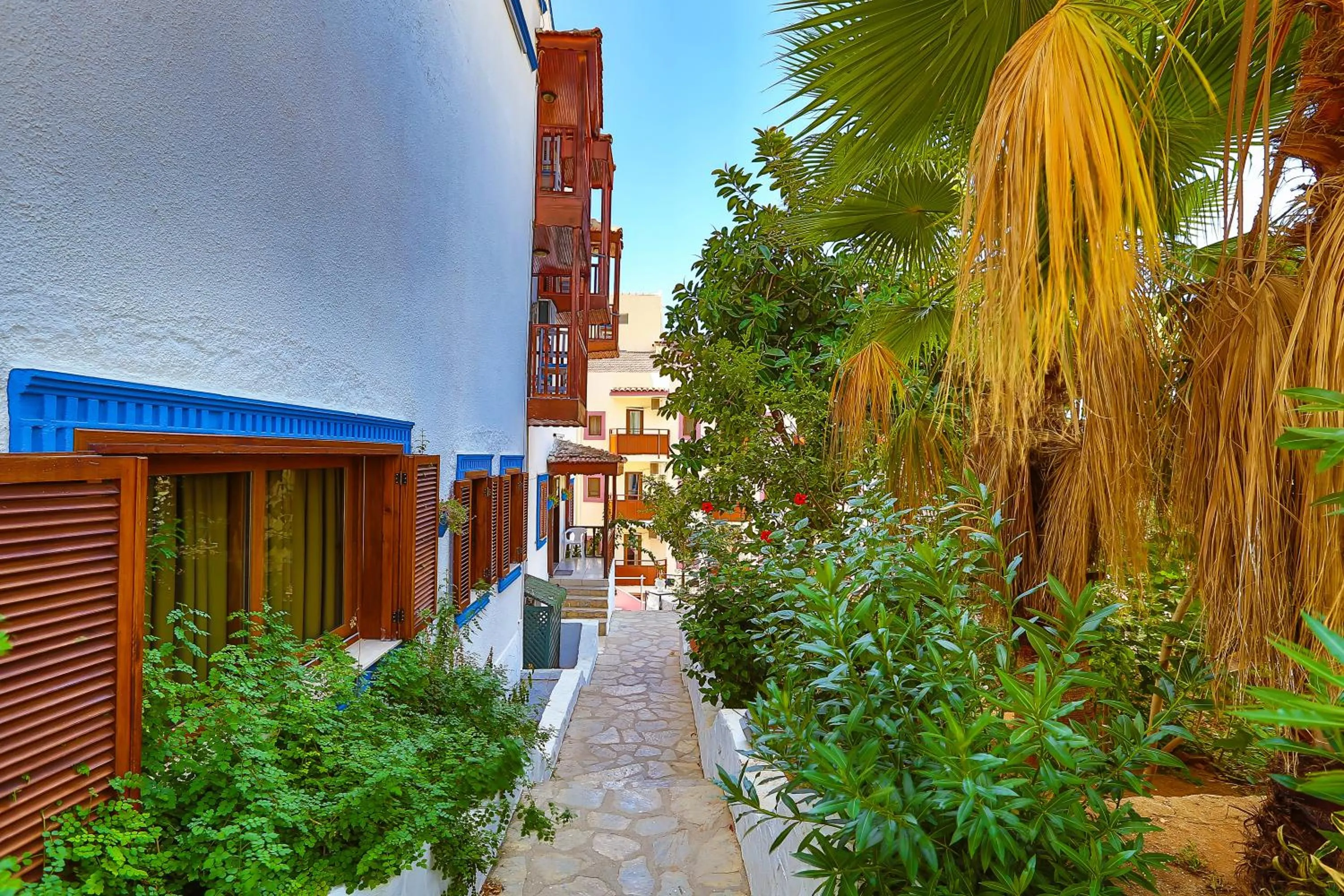 Facade/entrance in Zinbad Hotel Kalkan