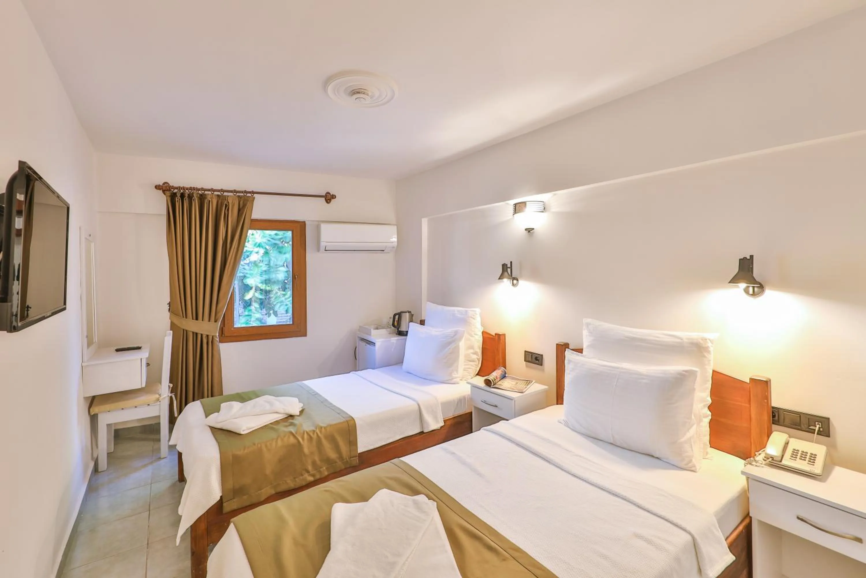 Bedroom, Bed in Zinbad Hotel Kalkan