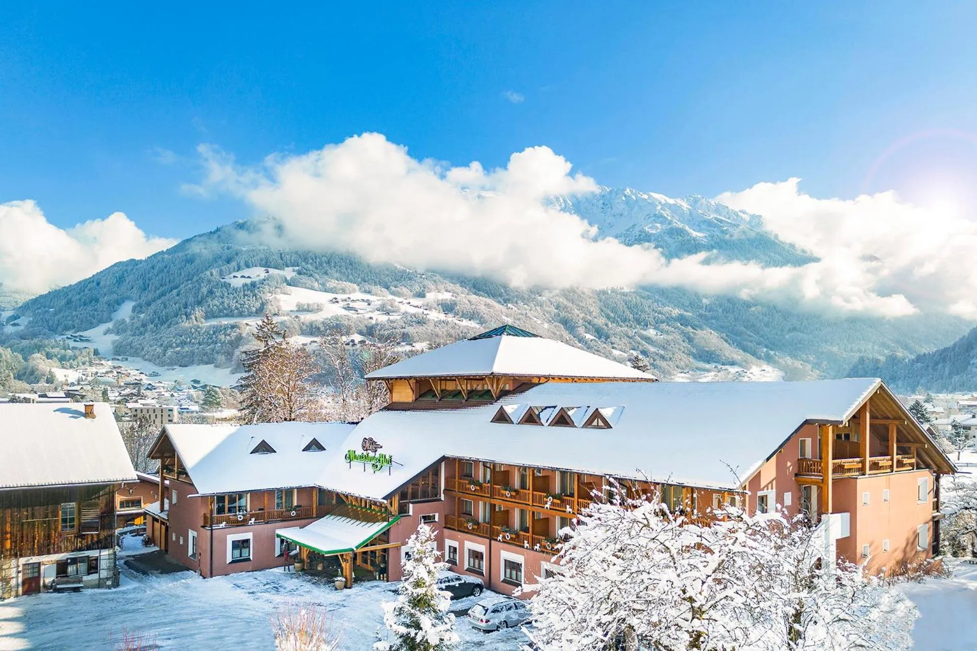 Property building in Geniesserhotel Montafoner Hof