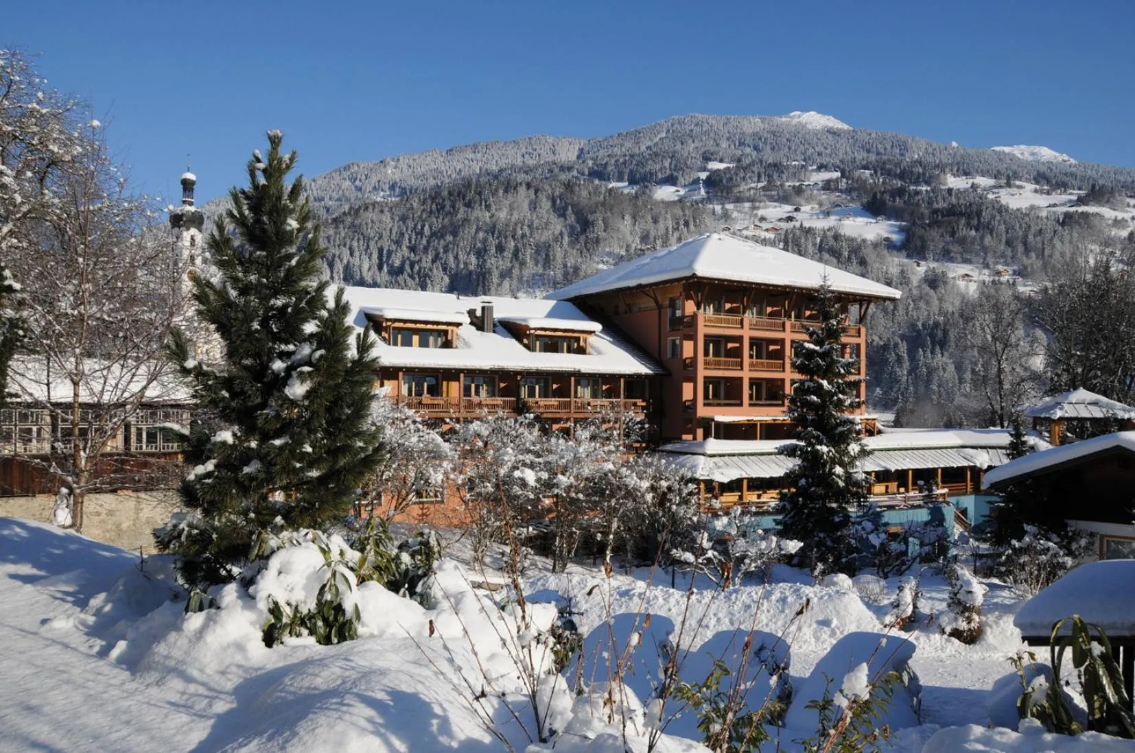 Property building in Hotel Montafoner Hof