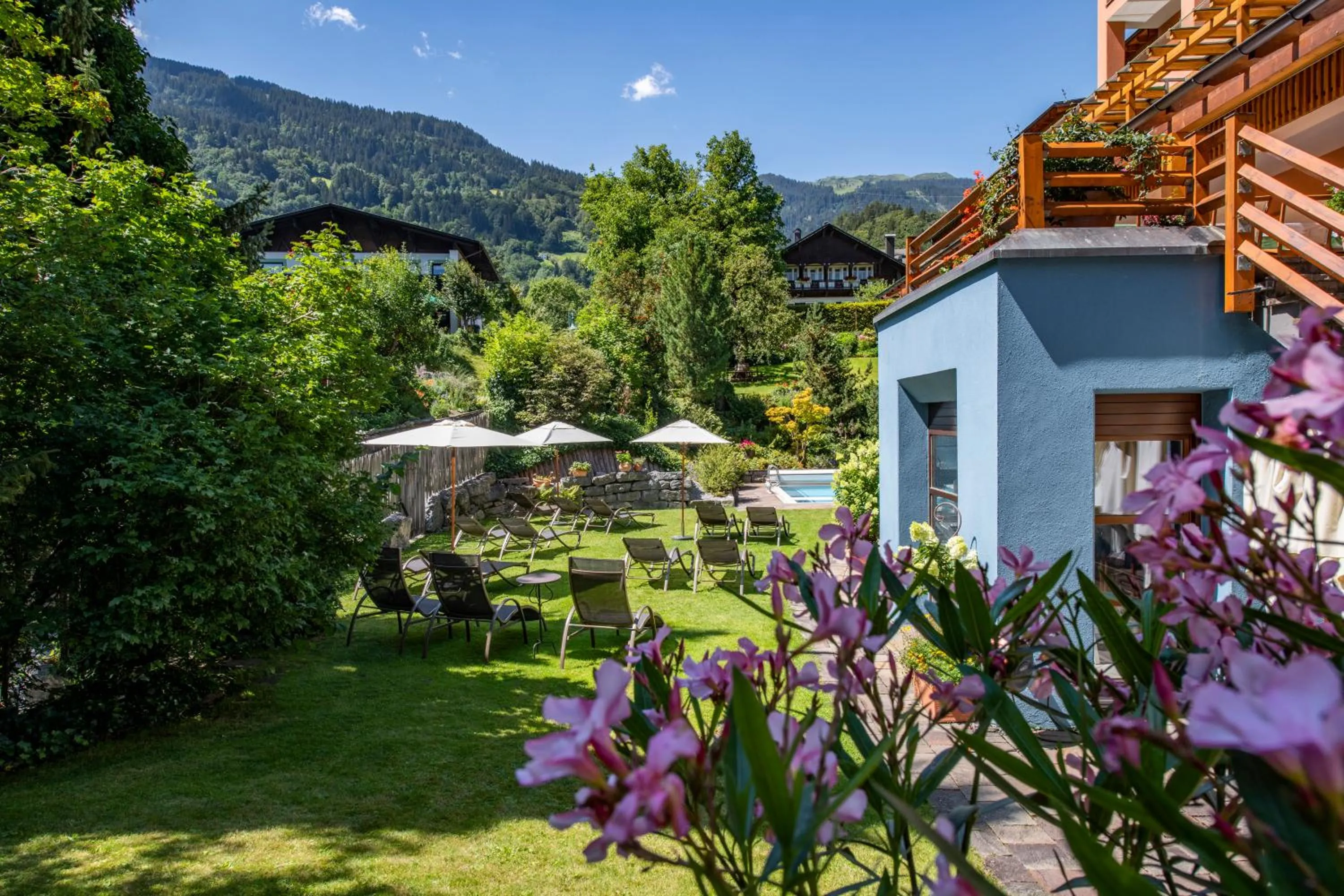 Garden in Hotel Montafoner Hof