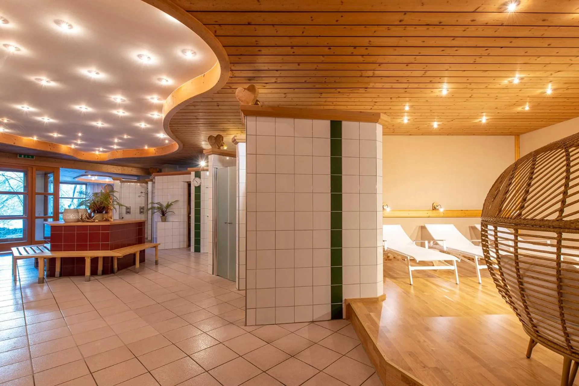 Spa and wellness centre/facilities in Hotel Montafoner Hof