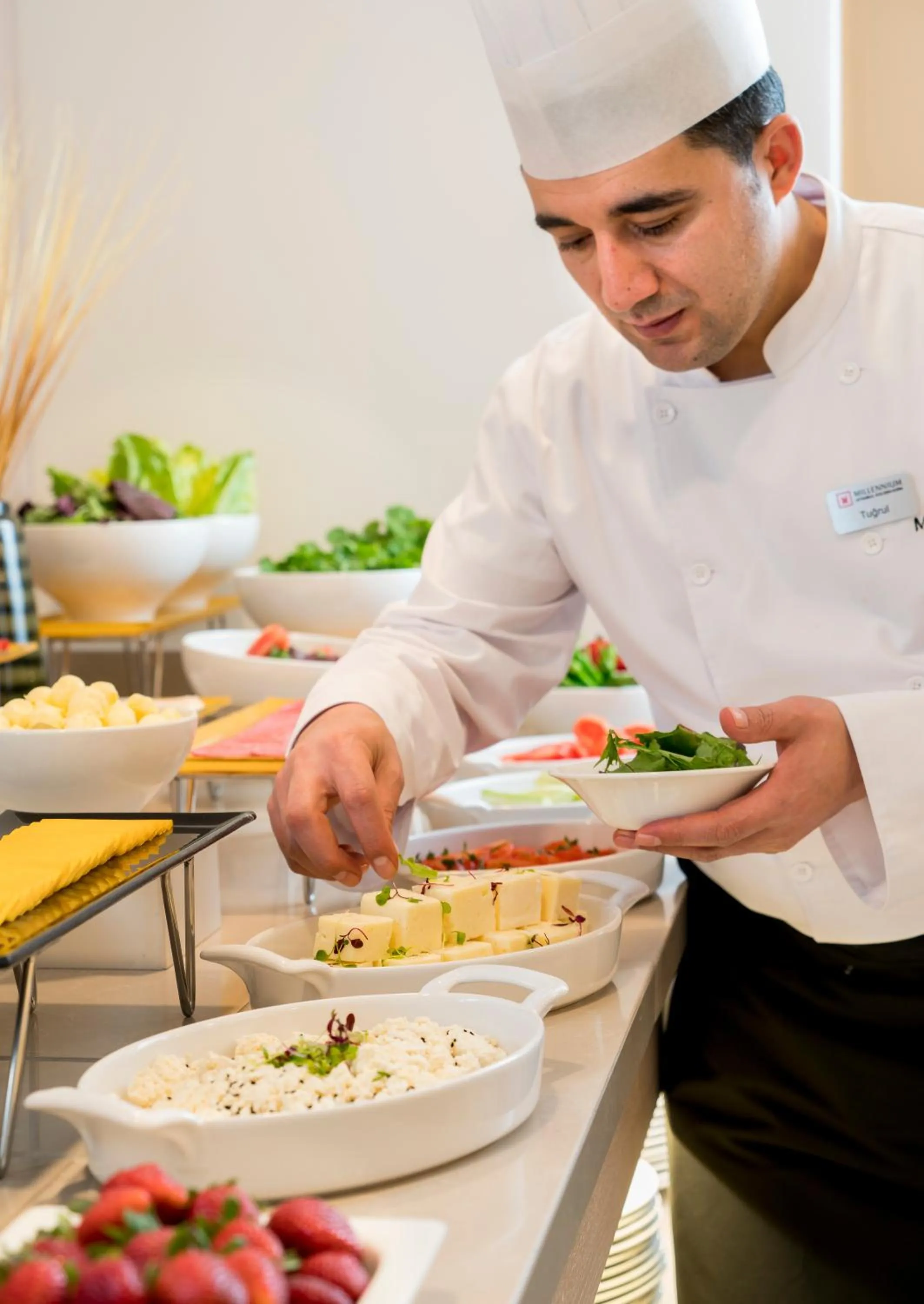 Food close-up in Millennium Istanbul Golden Horn