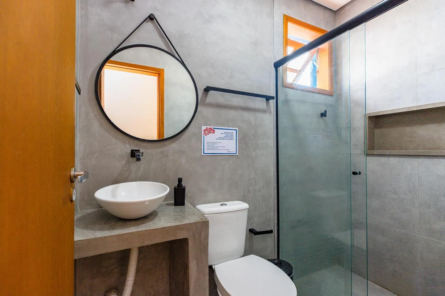 Shower in Hostel Casa Azul