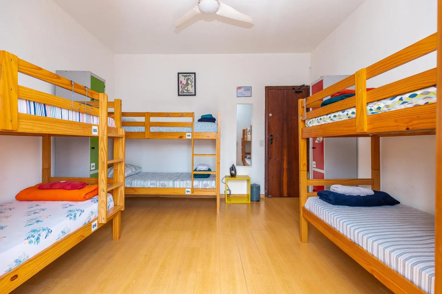 Bedroom, Bed in Hostel Casa Azul