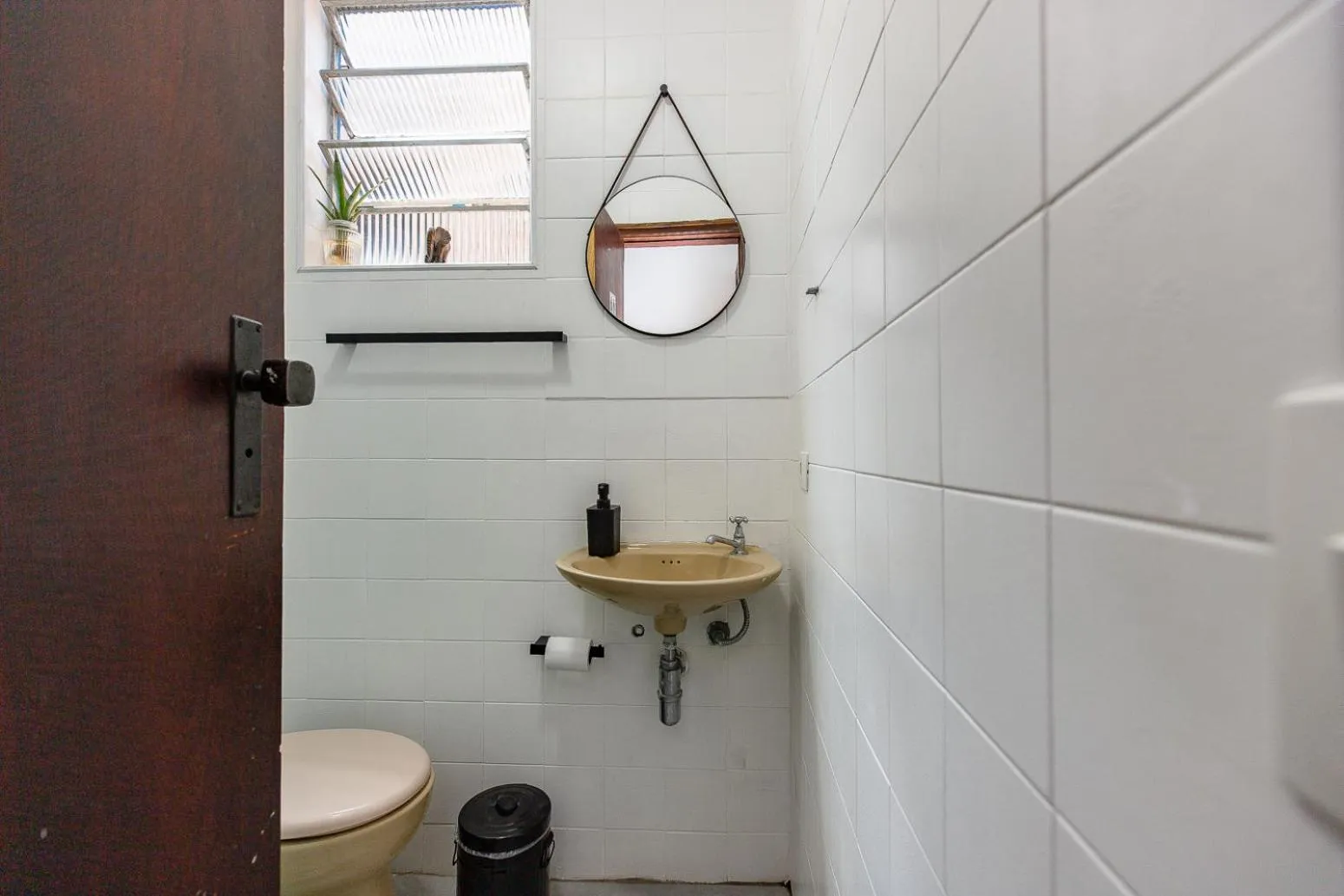 Toilet in Hostel Casa Azul