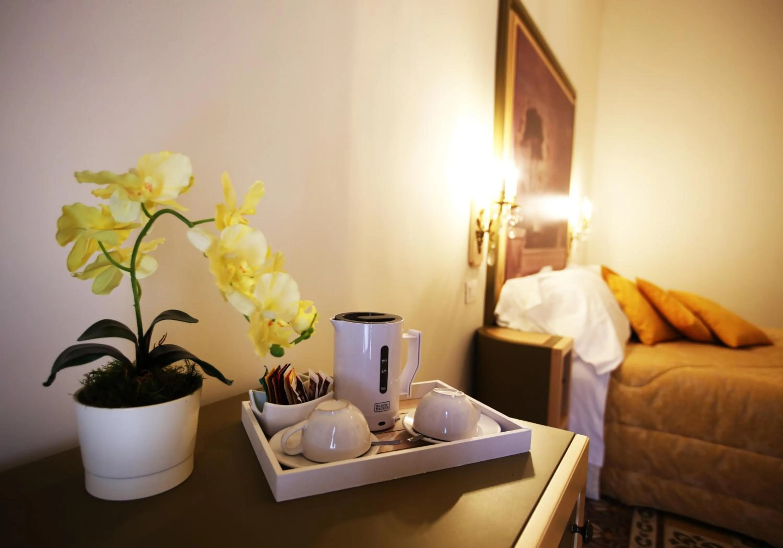 Coffee/tea facilities, Bed in La Bella Napoli B&B