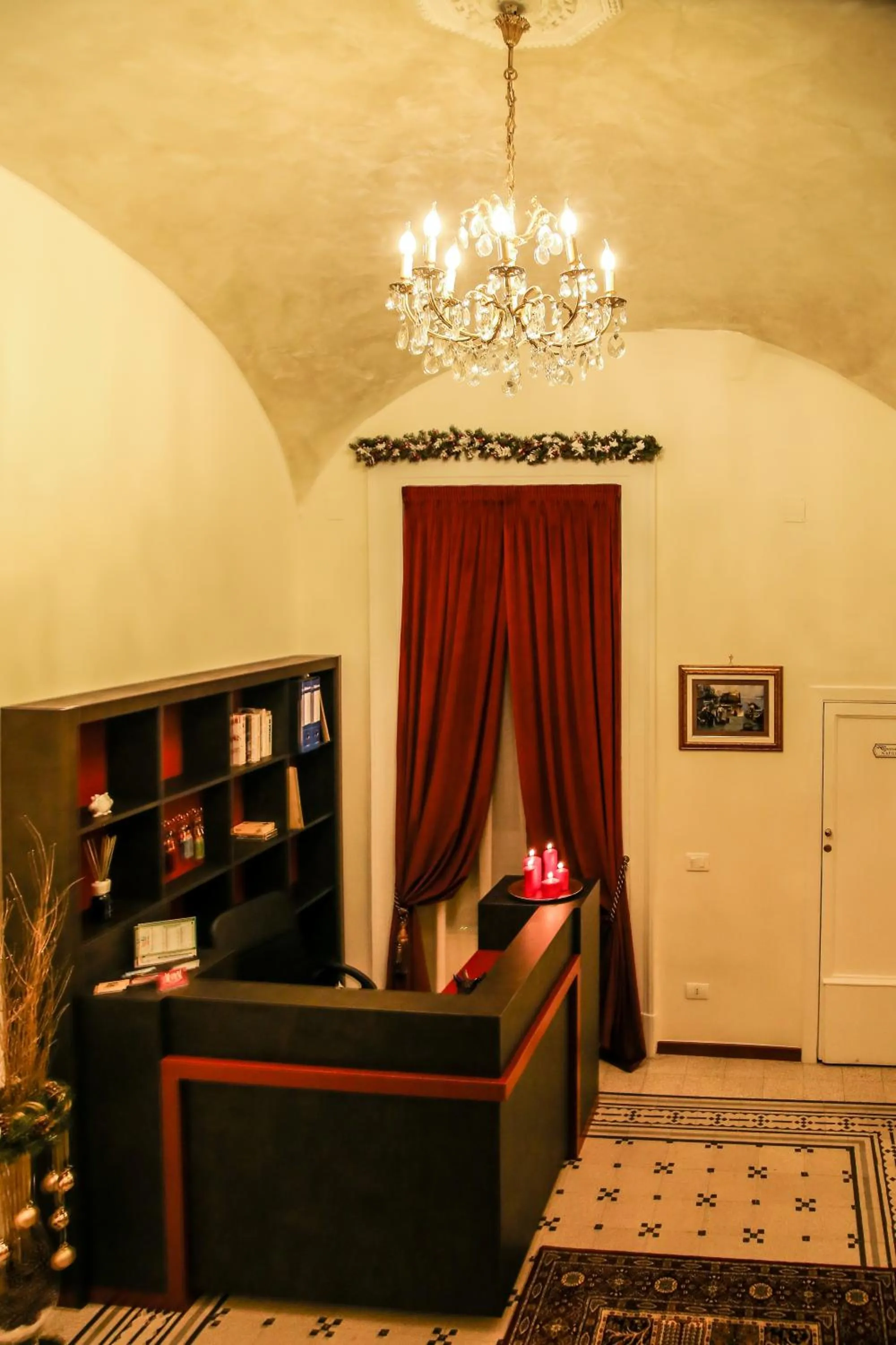 Lobby or reception in La Bella Napoli B&B
