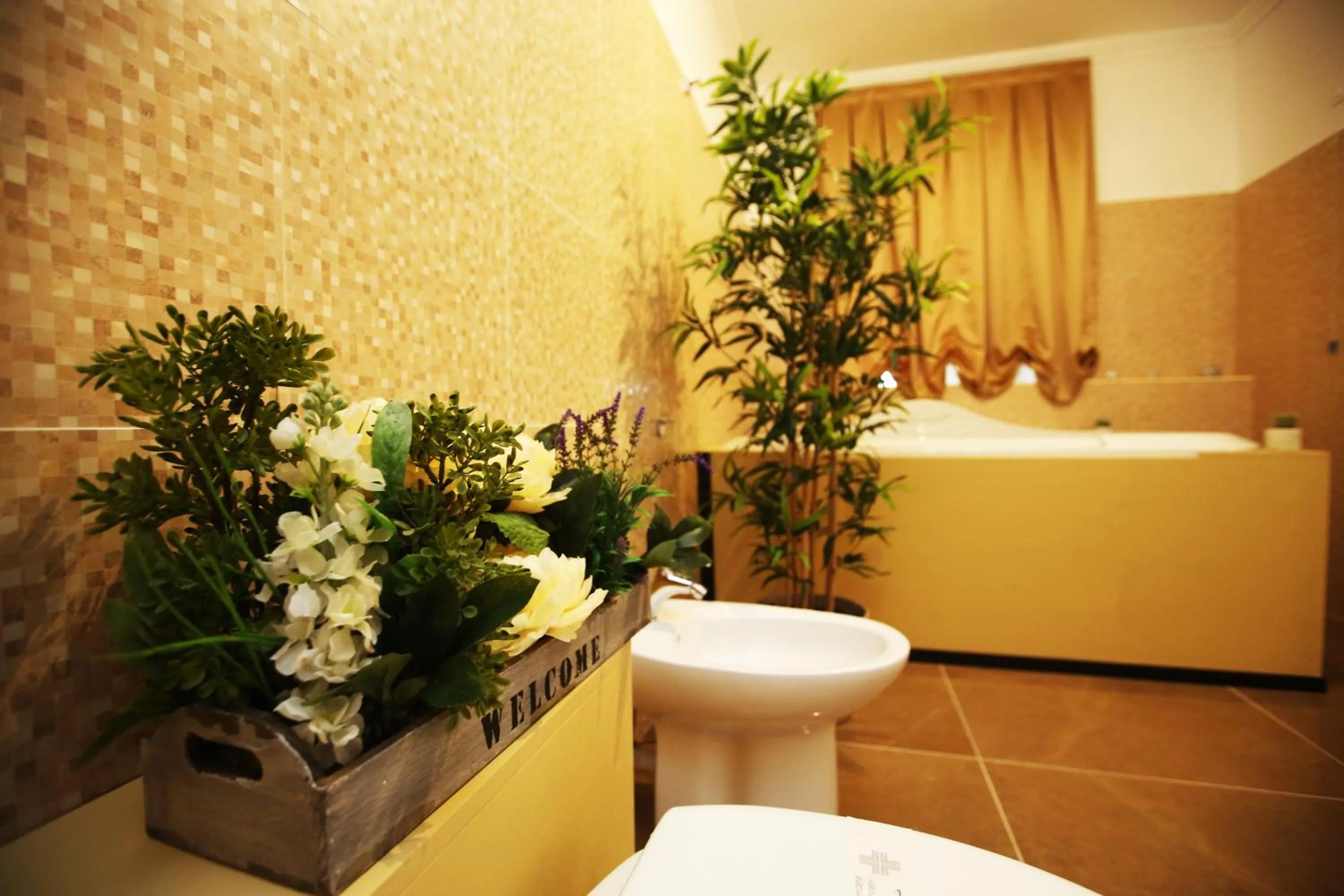 Bathroom in La Bella Napoli B&B