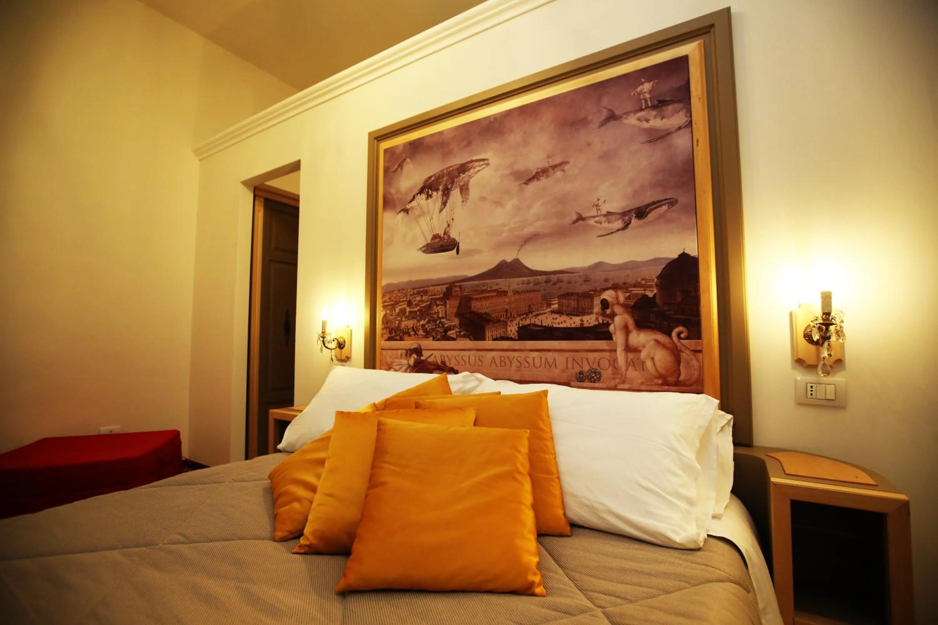 Bed in La Bella Napoli B&B