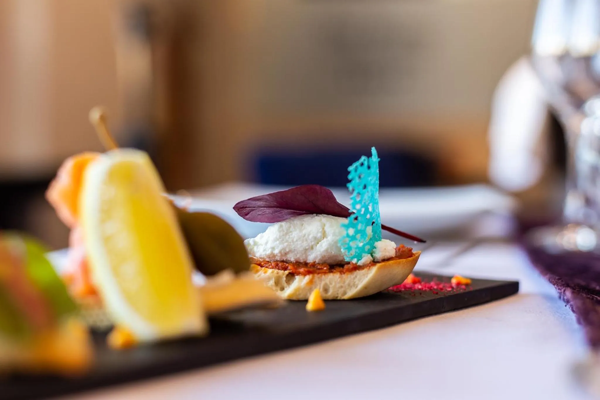 Food close-up in Rizzo Boutique Hotel