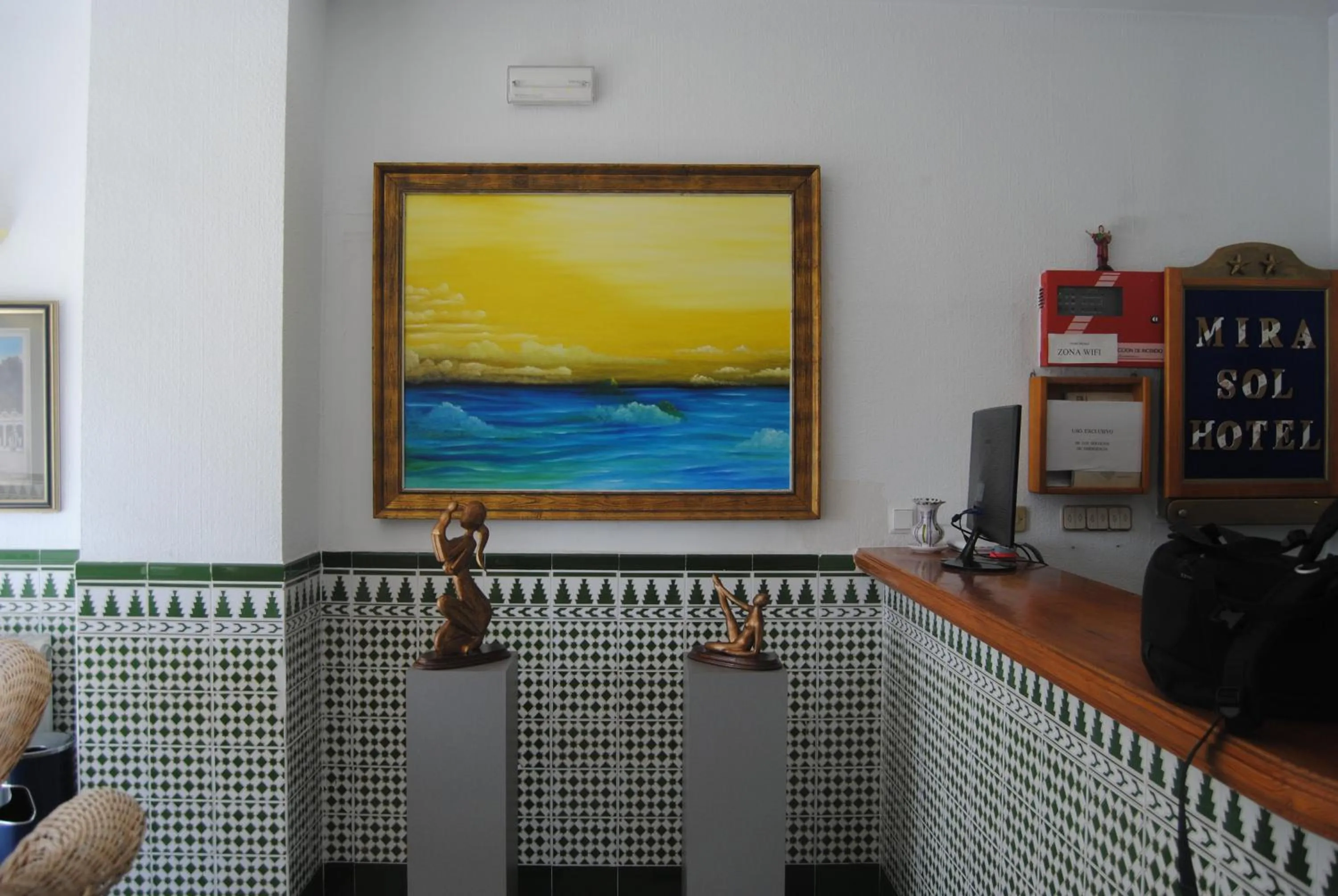 Lobby or reception in Hotel Mirasol