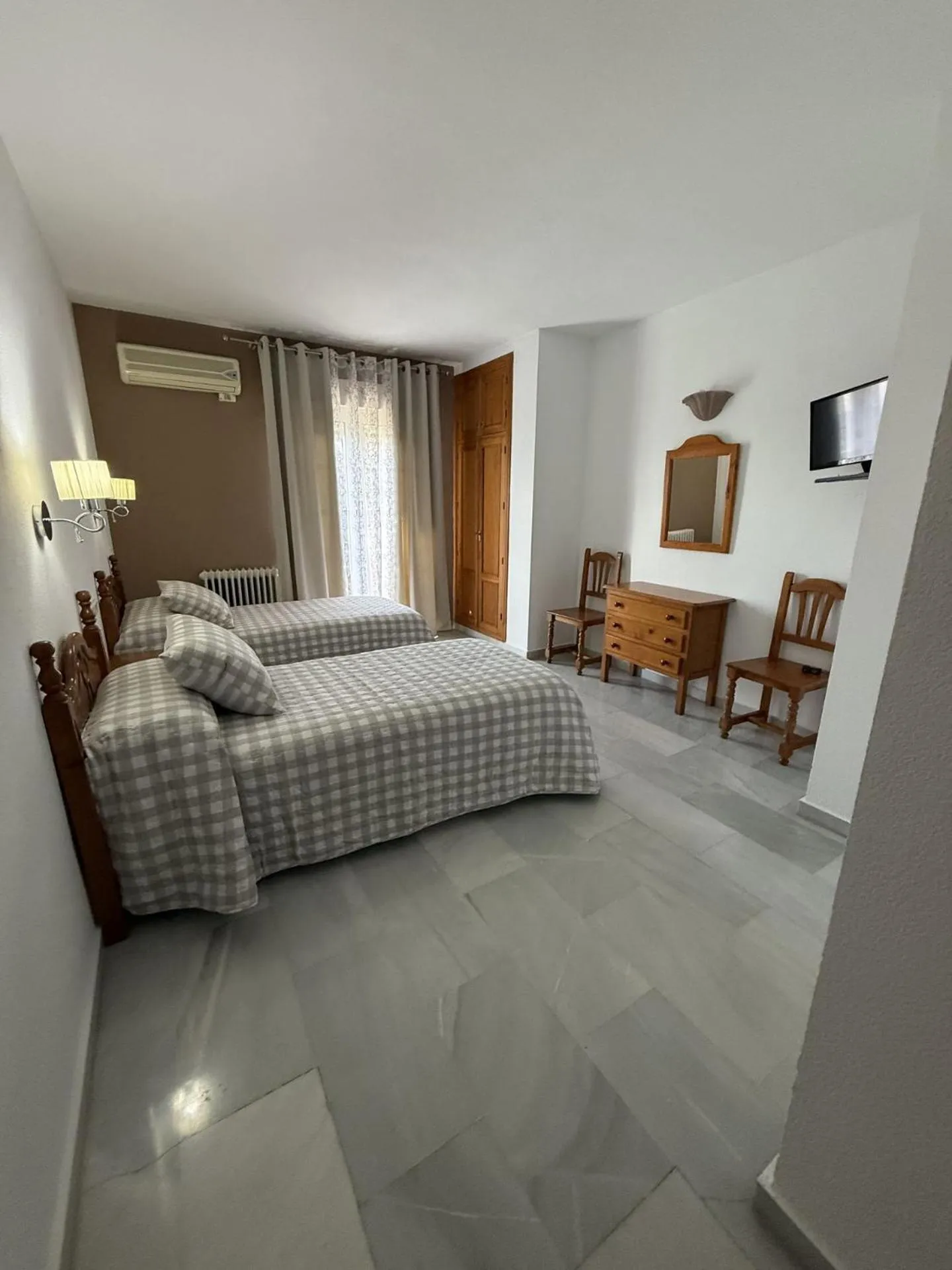 Bed in Hotel Mirasol