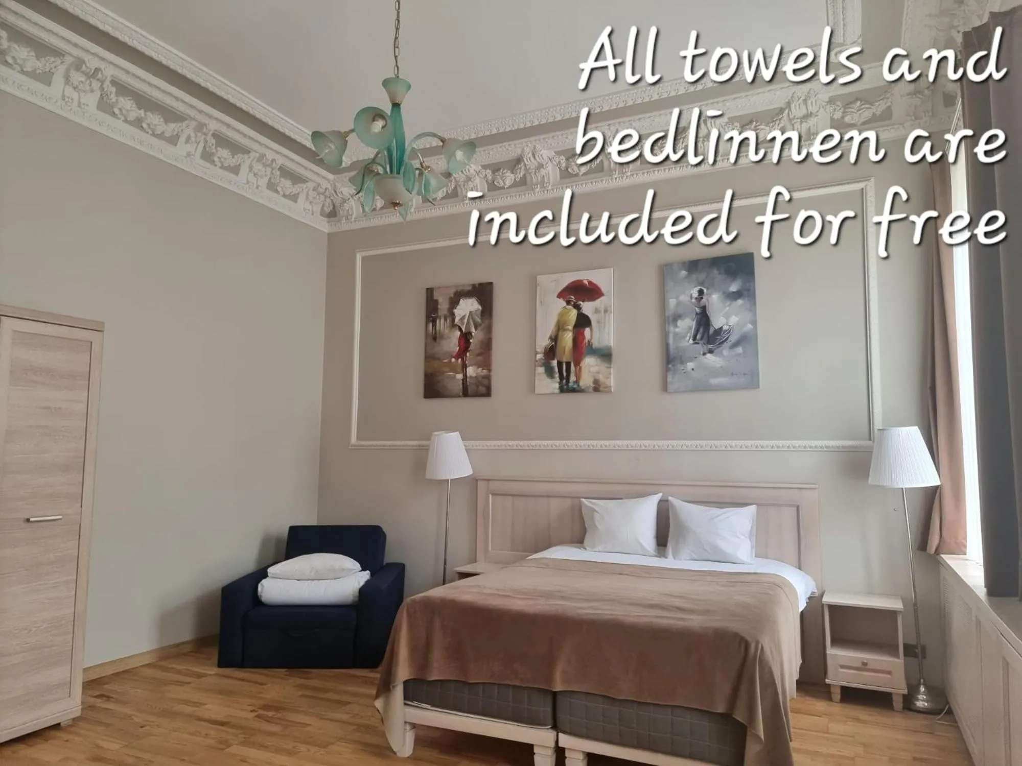 City Inn Riga Apartment, Barons promenade with parking