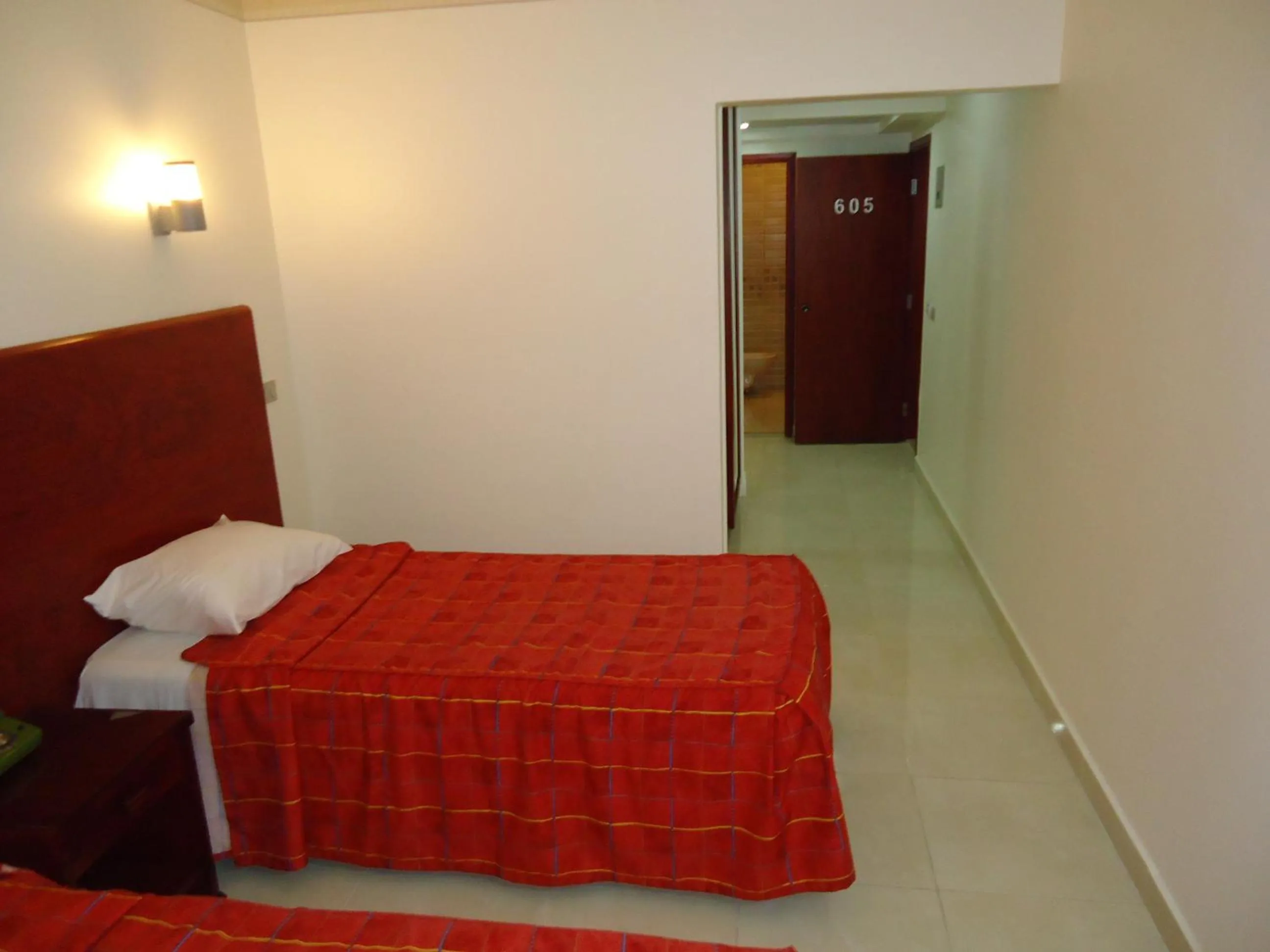 Bed in Pharaohs Hotel