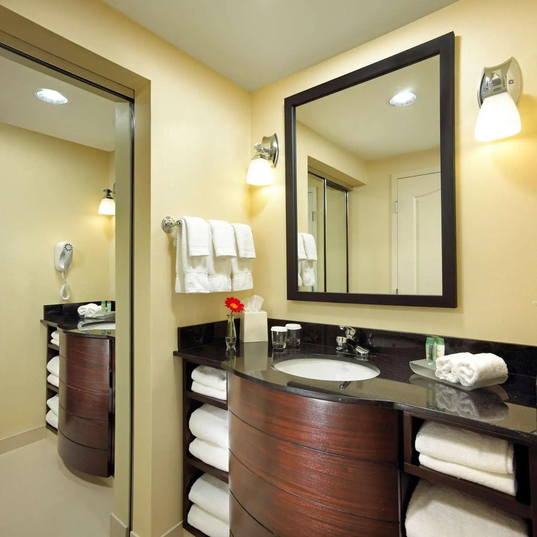 Bathroom in Homewood Suites by Hilton Carlsbad-North San Diego County Bathroom in Homewood Suites by Hilton Carlsbad-North San Diego County
