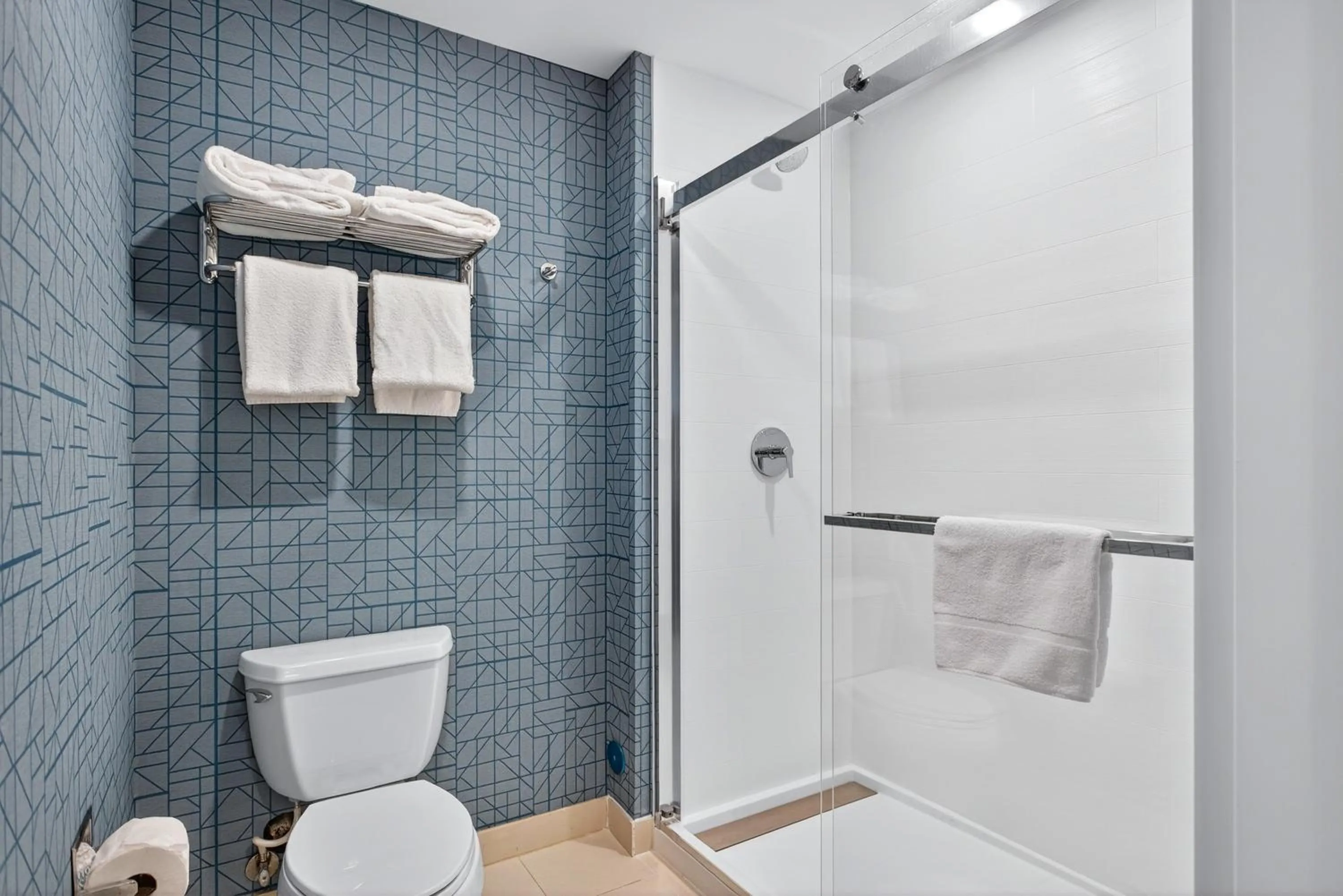 Shower in Homewood Suites by Hilton Carlsbad-North San Diego County