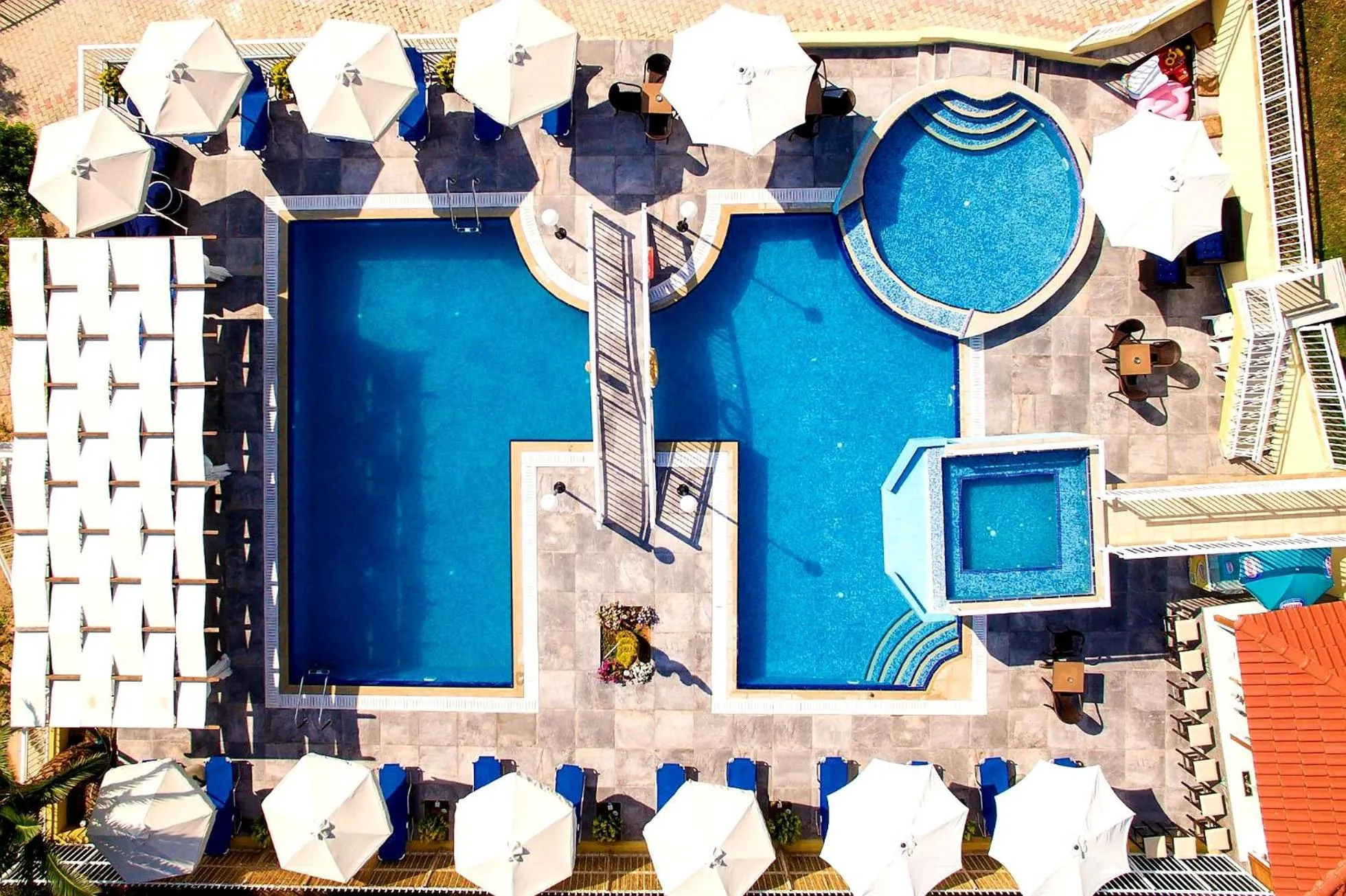 Bird's eye view in Hotel Diamond