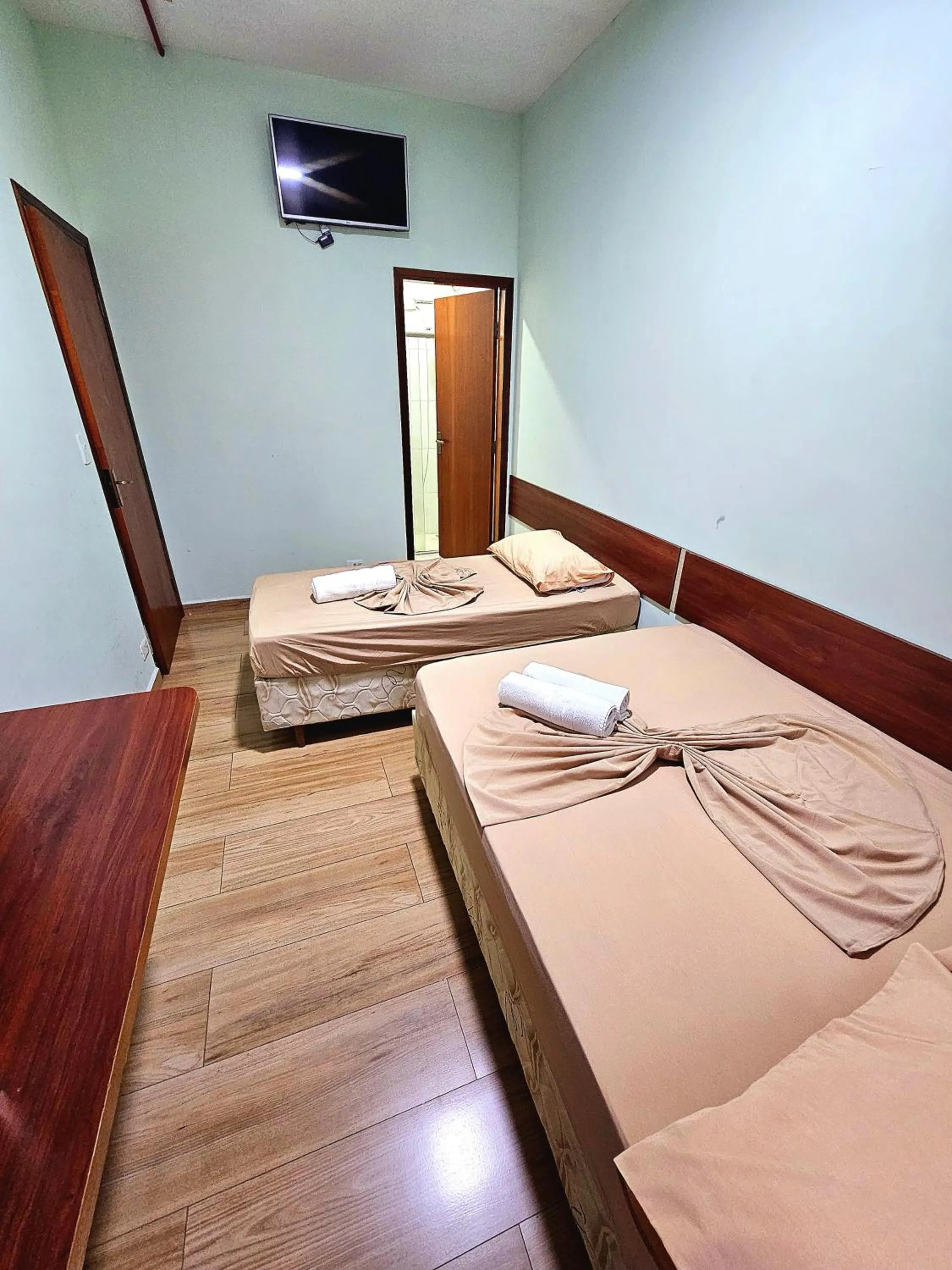 Bed in Pousada Monte Oliveira