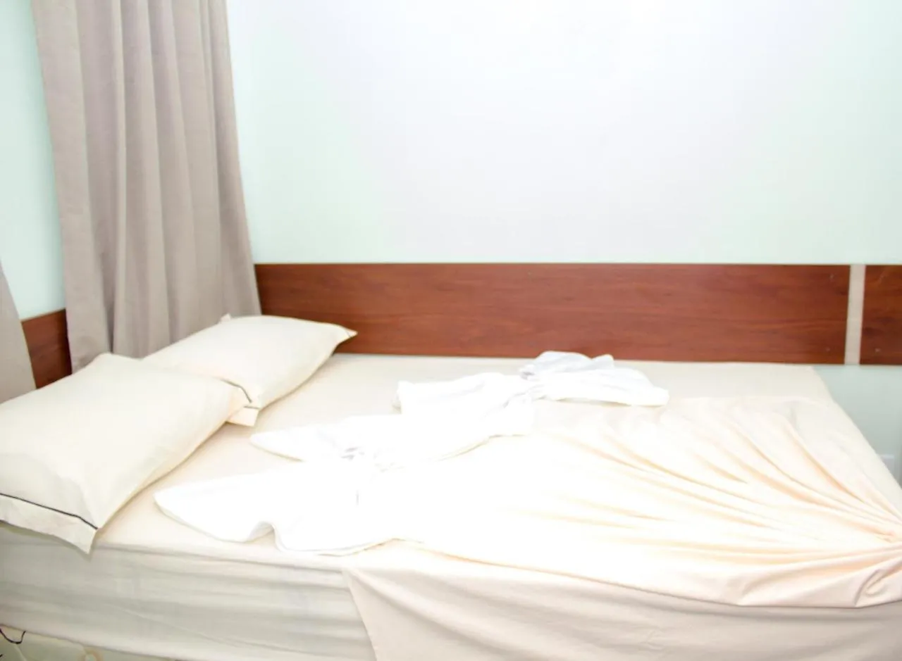 Bed in Pousada Monte Oliveira