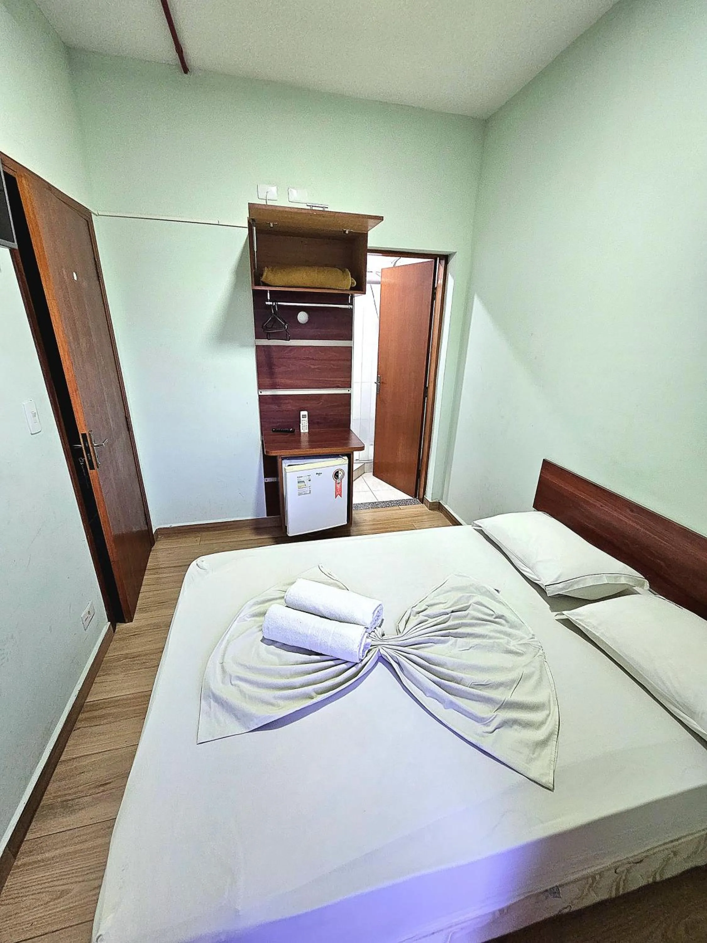 Bed in Pousada Monte Oliveira