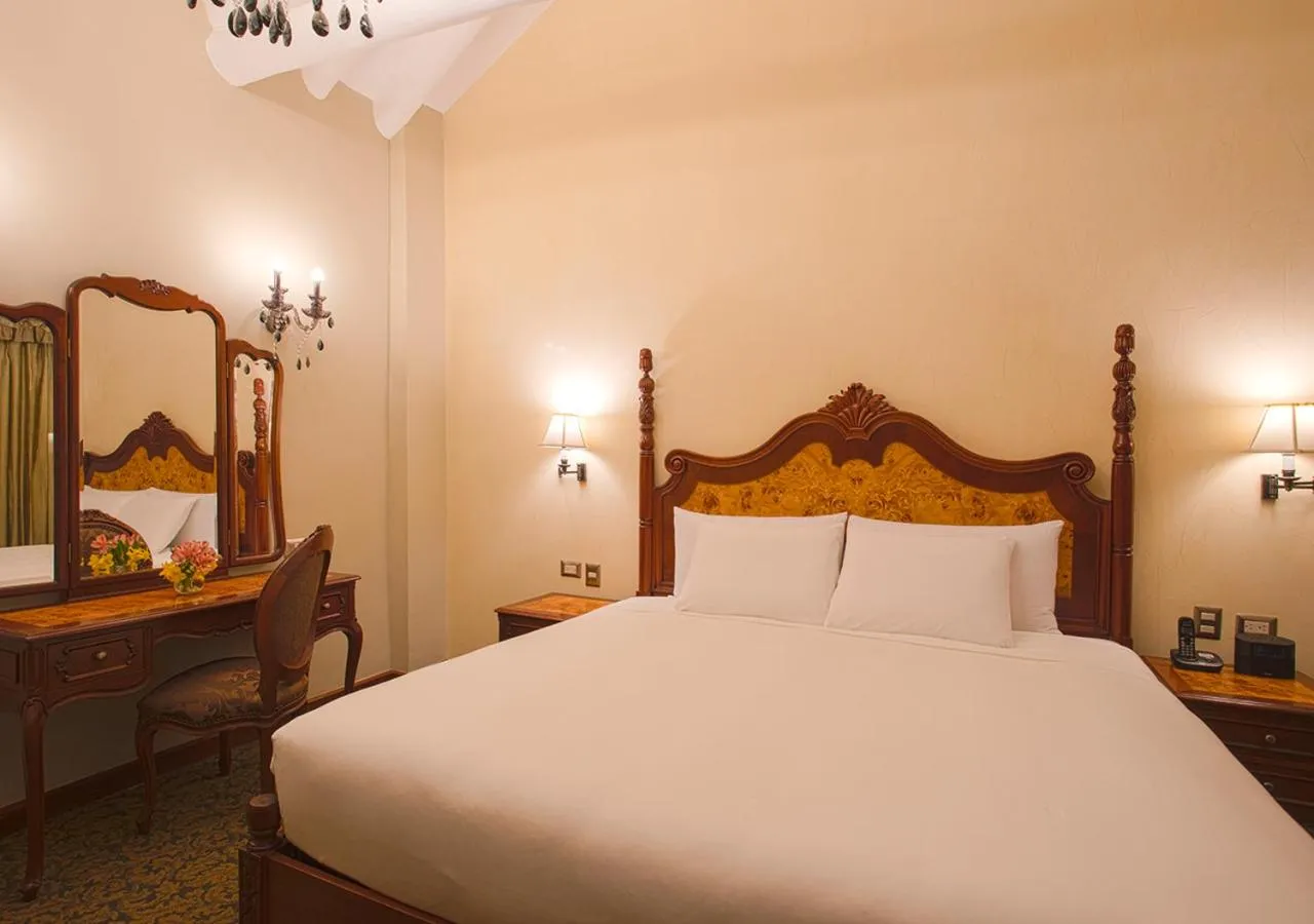 Bed in Aranwa Cusco Boutique Hotel