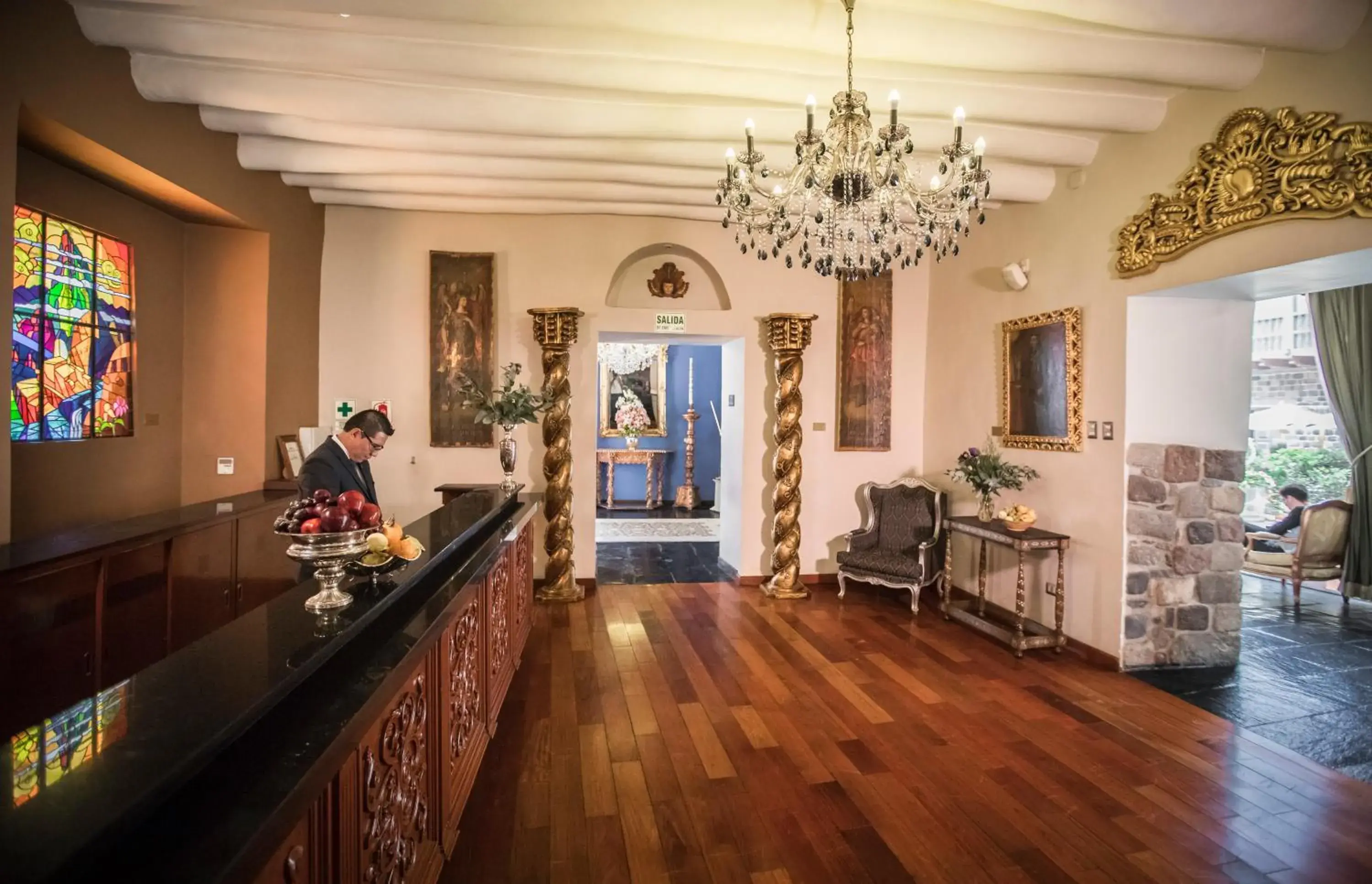 Lobby or reception in Aranwa Cusco Boutique Hotel Lobby or reception in Aranwa Cusco Boutique Hotel
