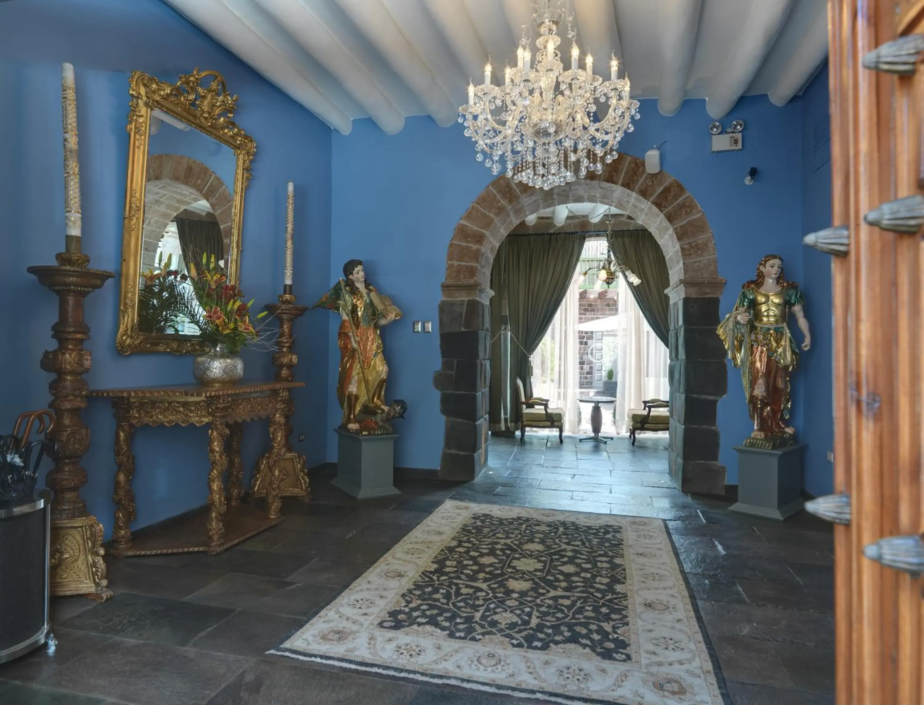 Bird's eye view in Aranwa Cusco Boutique Hotel Bird's eye view in Aranwa Cusco Boutique Hotel