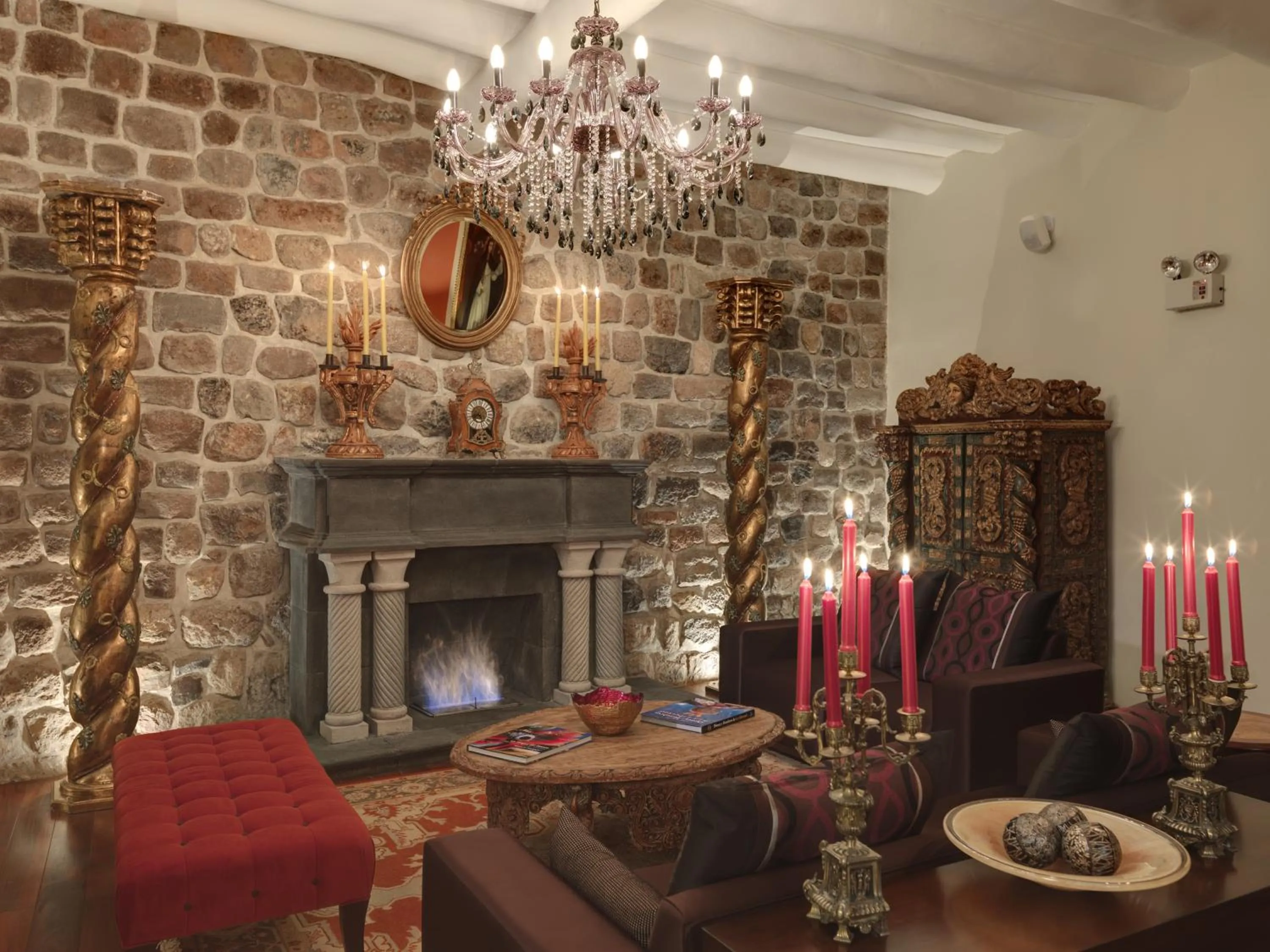 Decorative detail in Aranwa Cusco Boutique Hotel