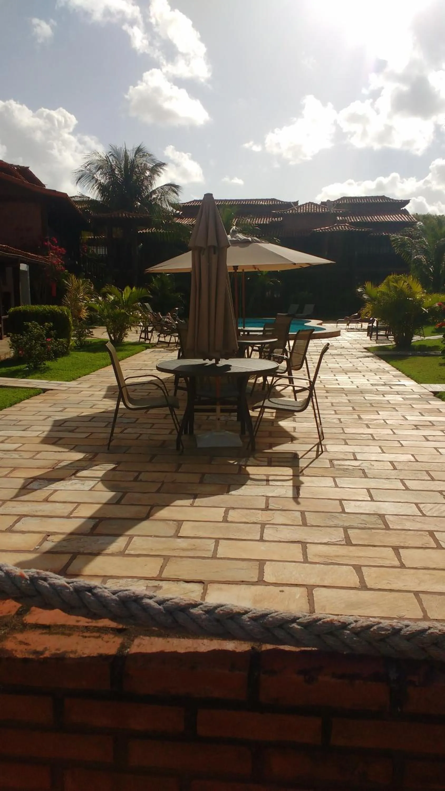 Patio in Flat - Geribá Apart Hotel