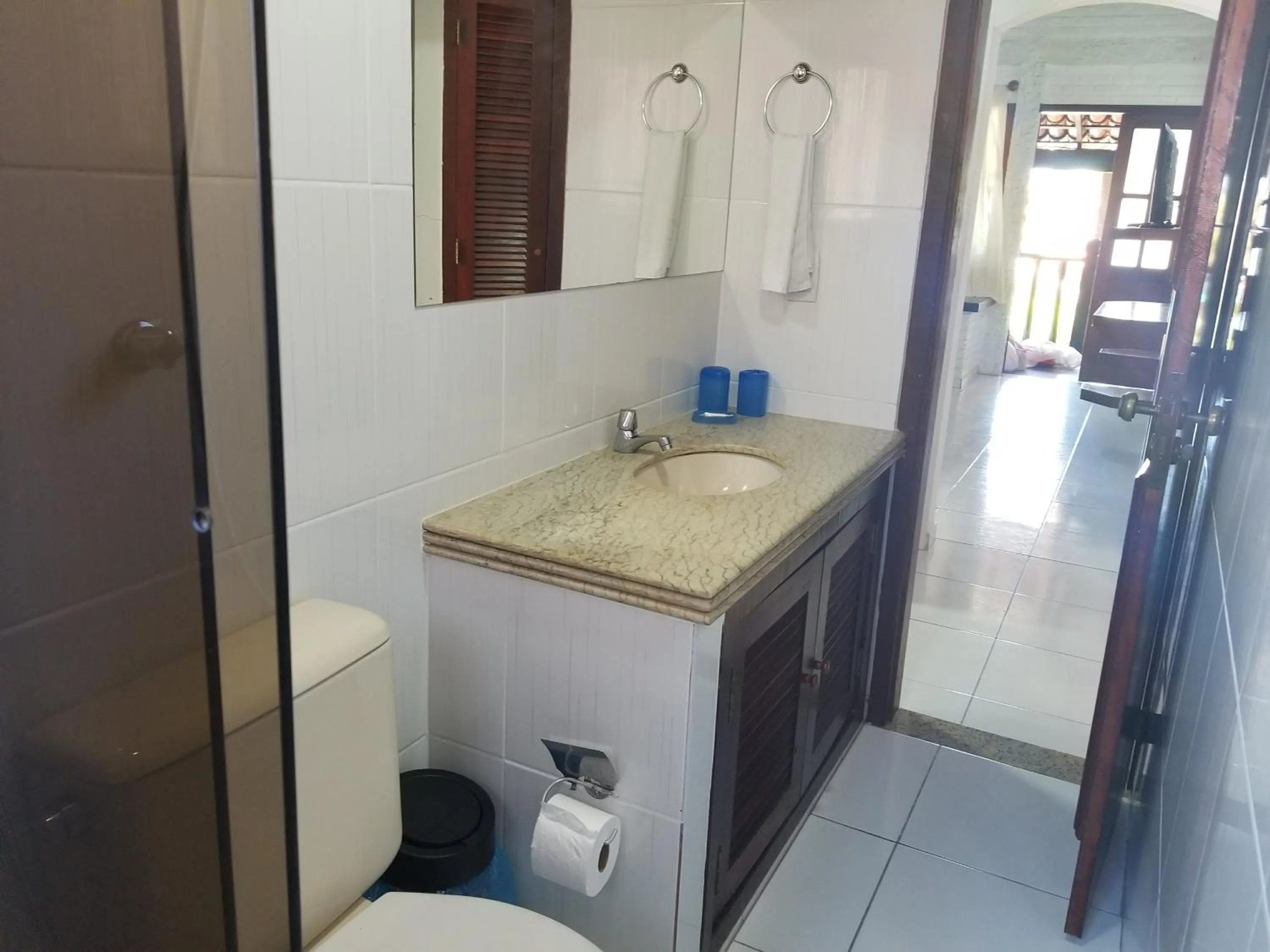 Toilet in Flat - Geribá Apart Hotel