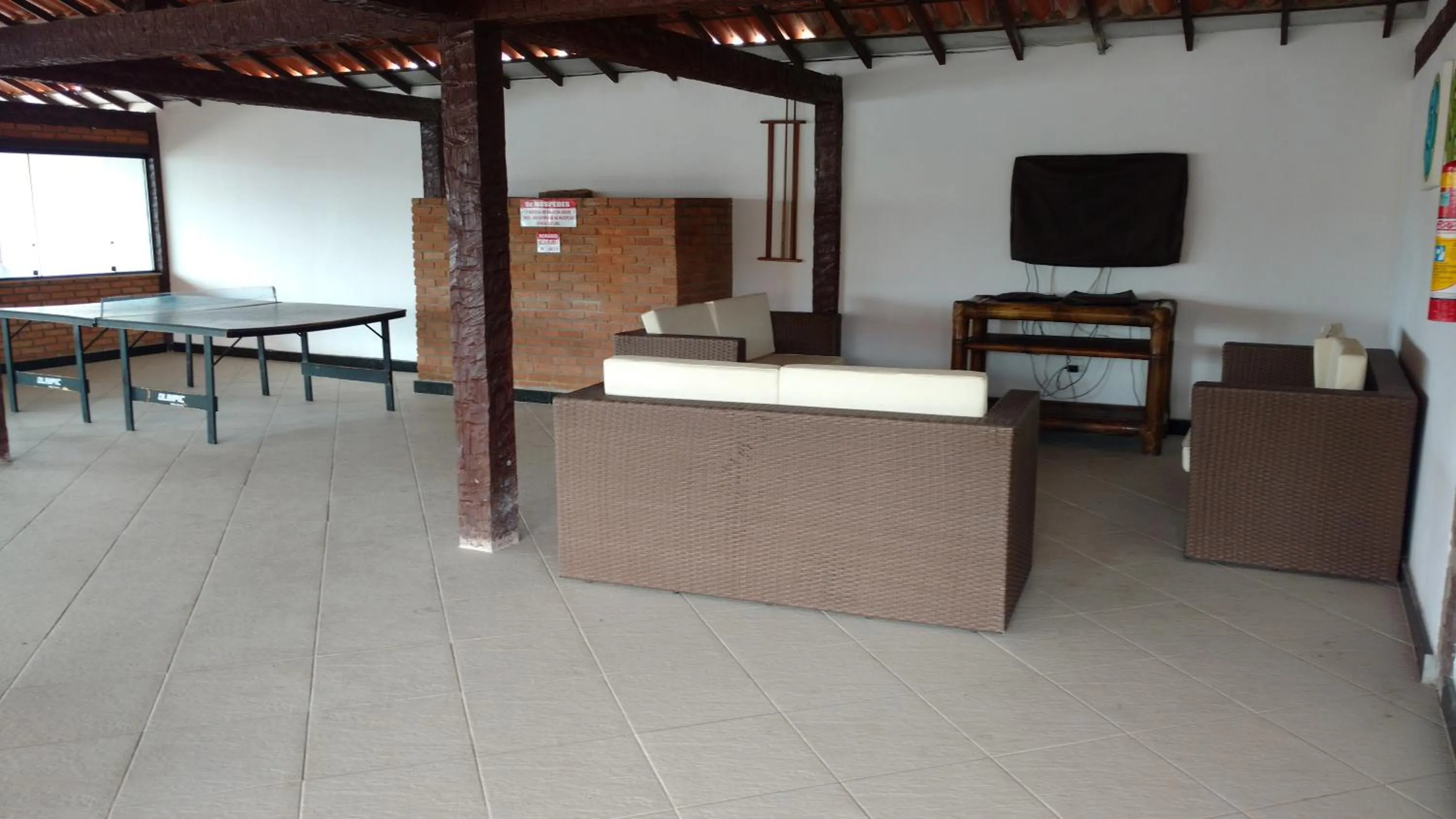 TV and multimedia in Flat - Geribá Apart Hotel