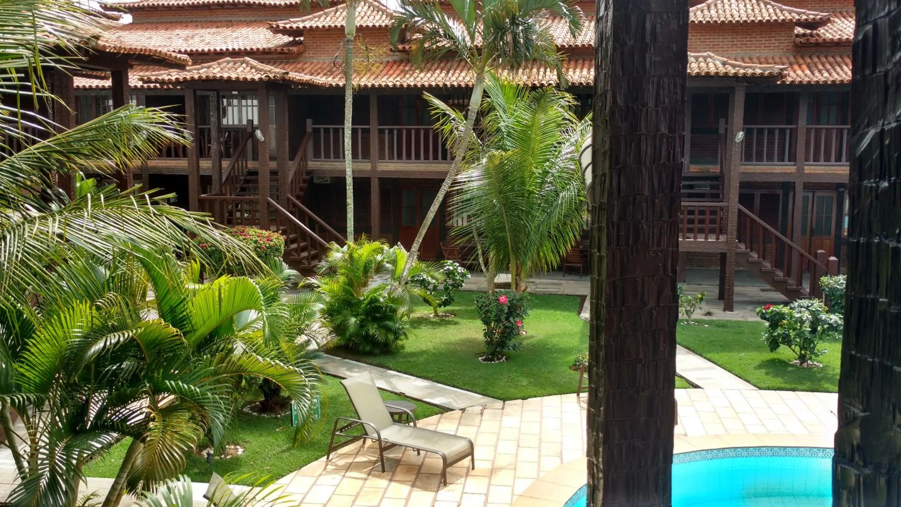 Patio in Flat - Geribá Apart Hotel