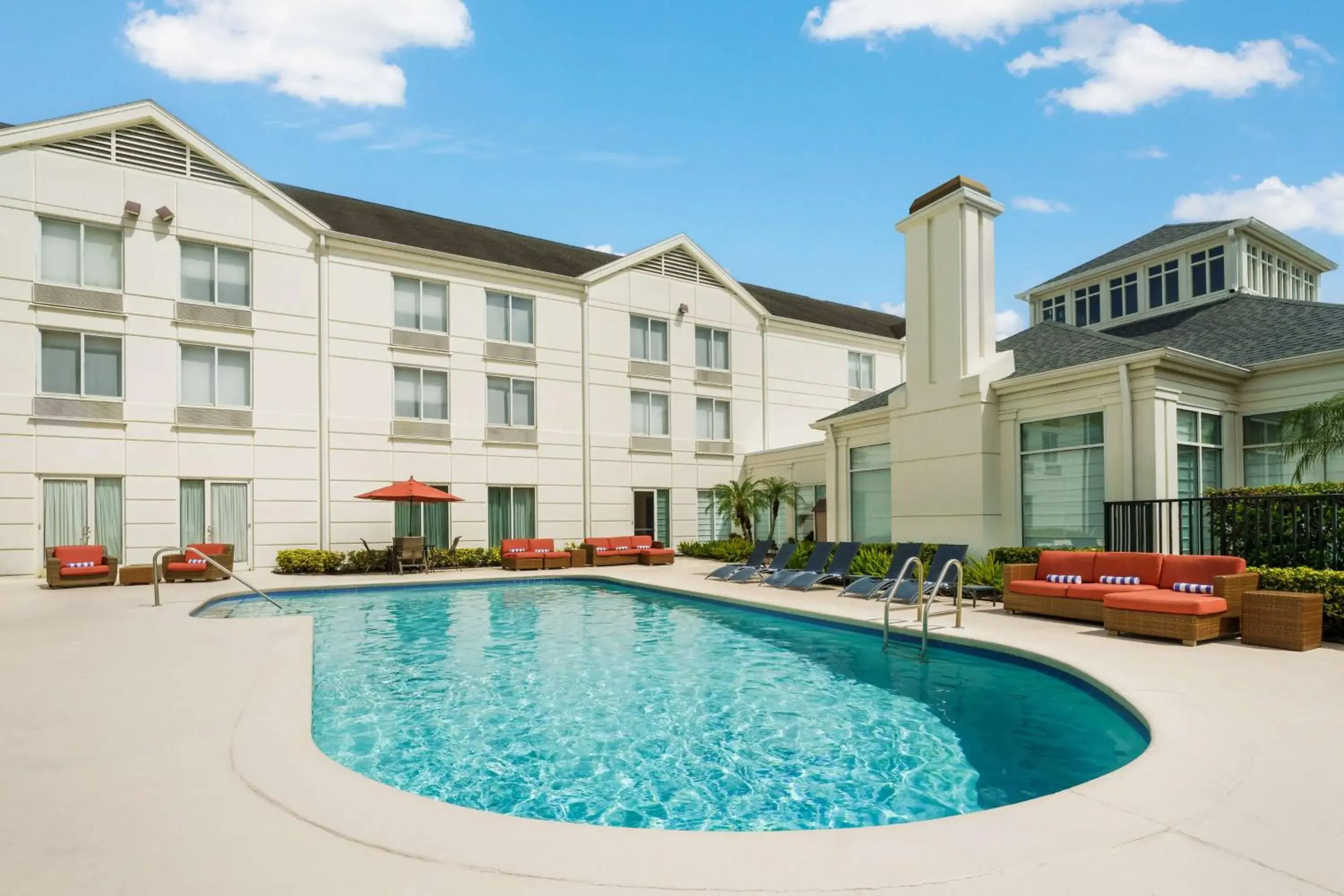 Pool view in Hilton Garden Inn Lake Mary Pool view in Hilton Garden Inn Lake Mary