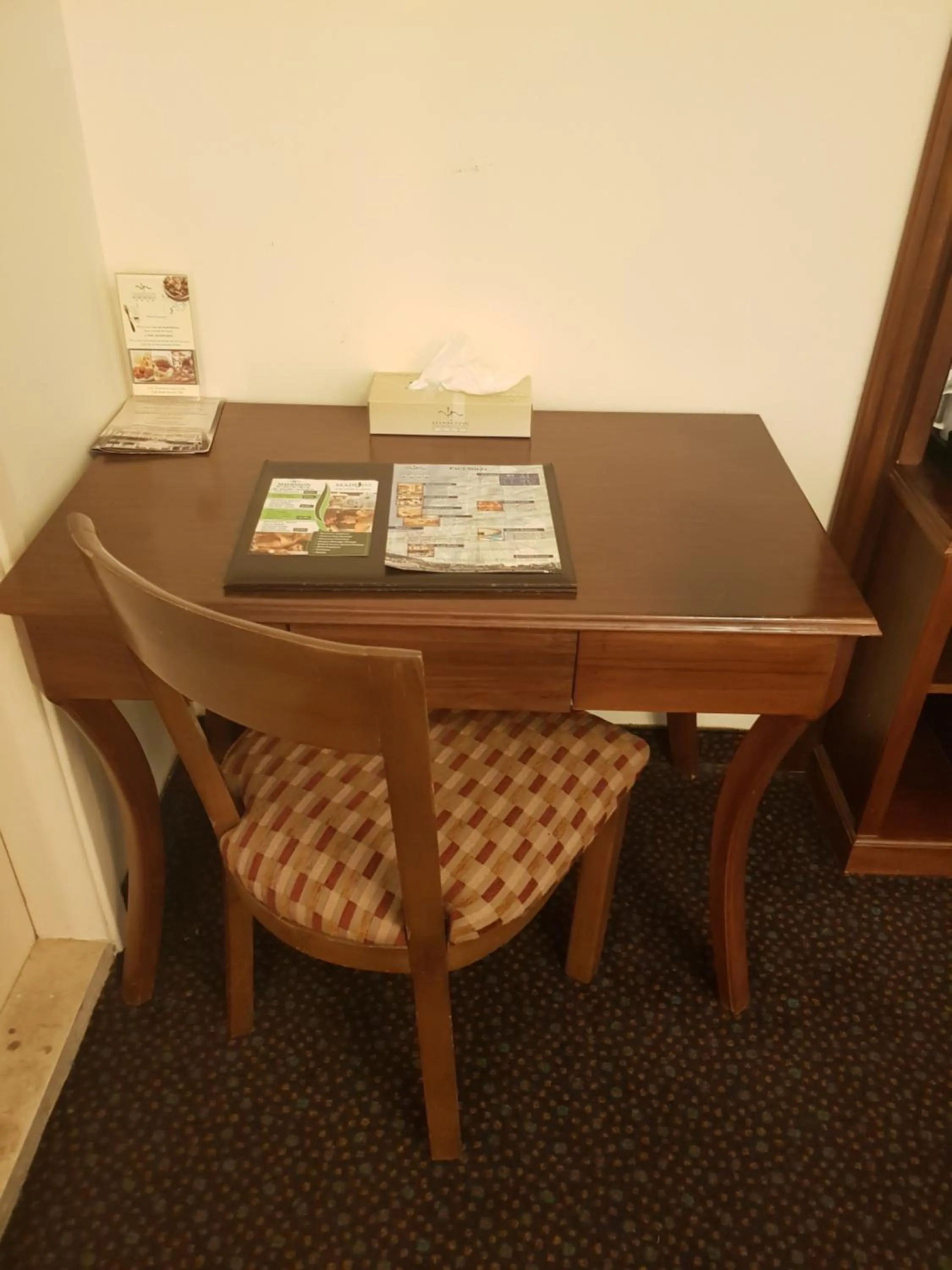 hair dresser in Madisson Hotel