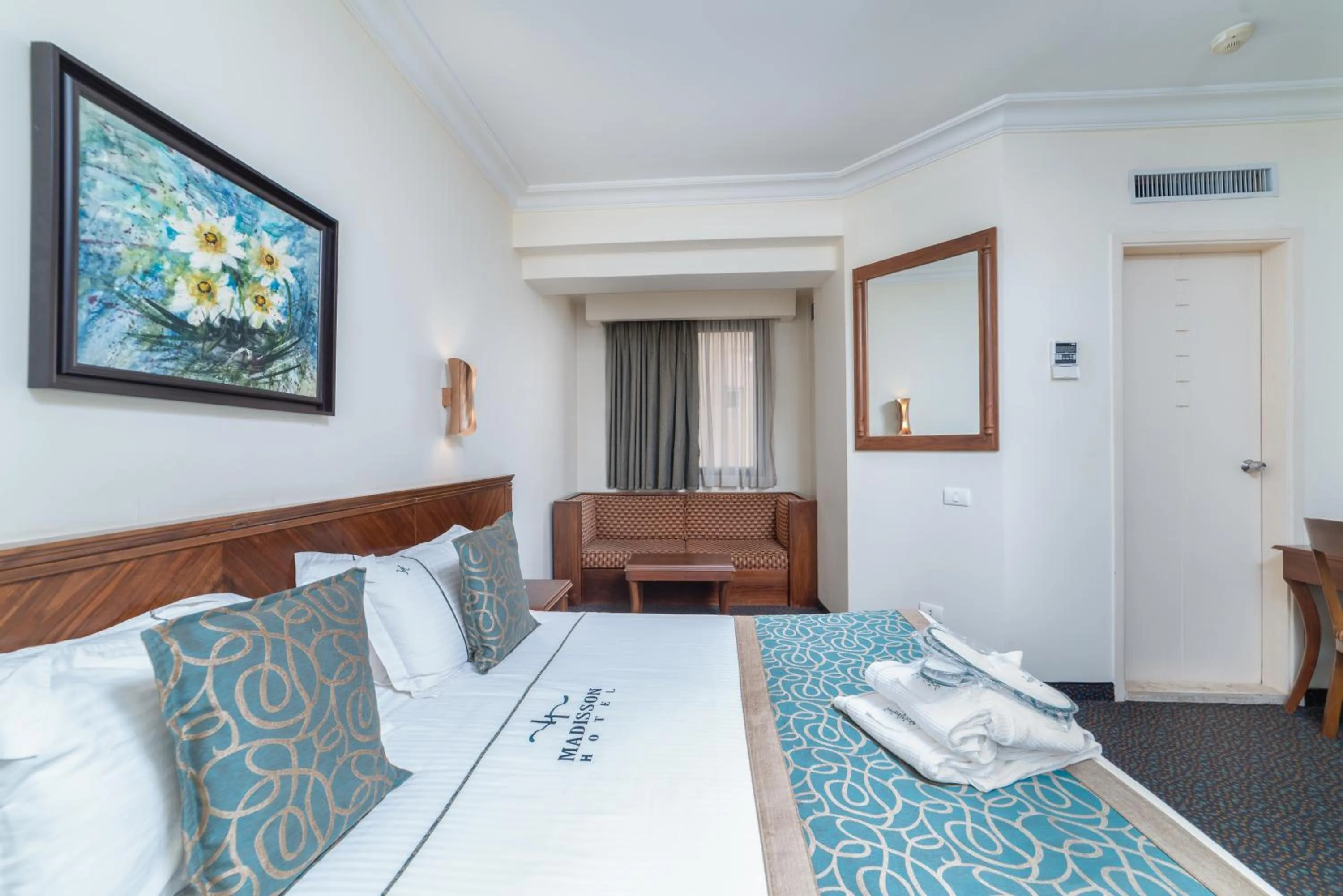 Bed in Madisson Hotel