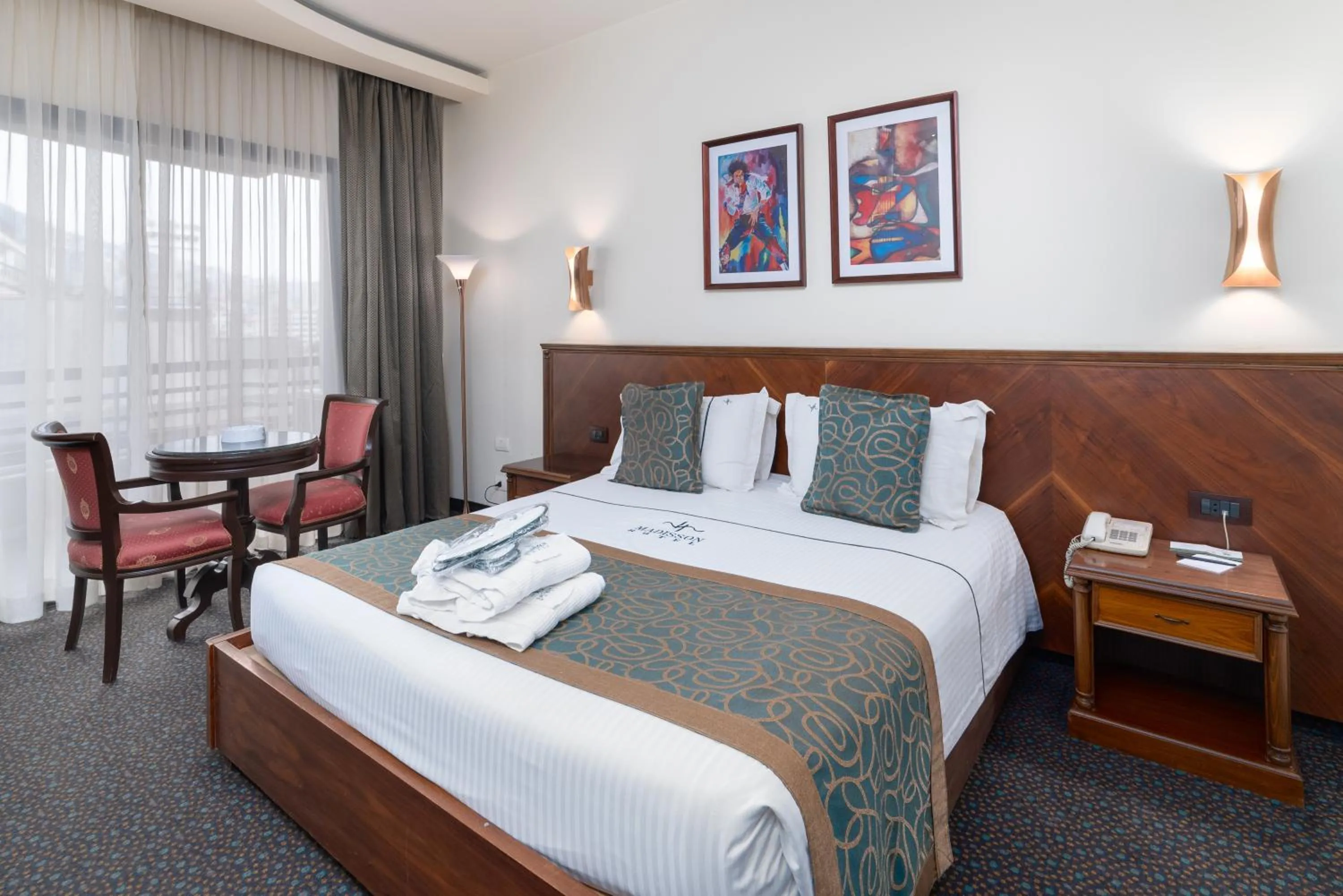 Bed in Madisson Hotel