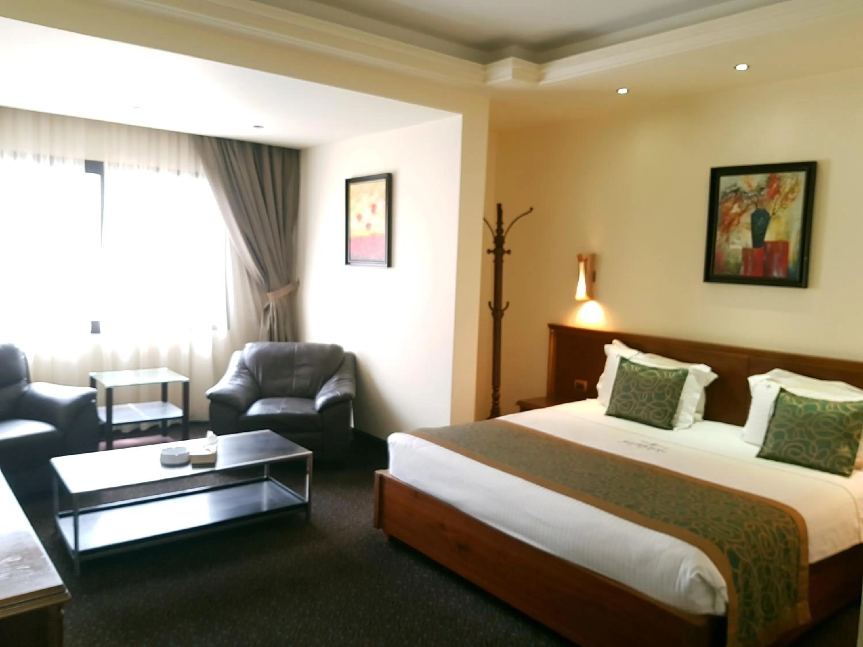 Decorative detail, Bed in Madisson Hotel