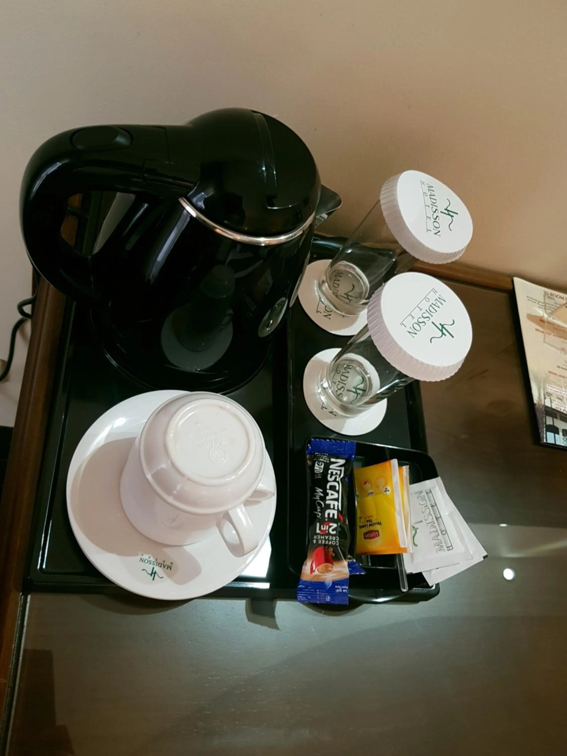 Coffee/tea facilities in Madisson Hotel