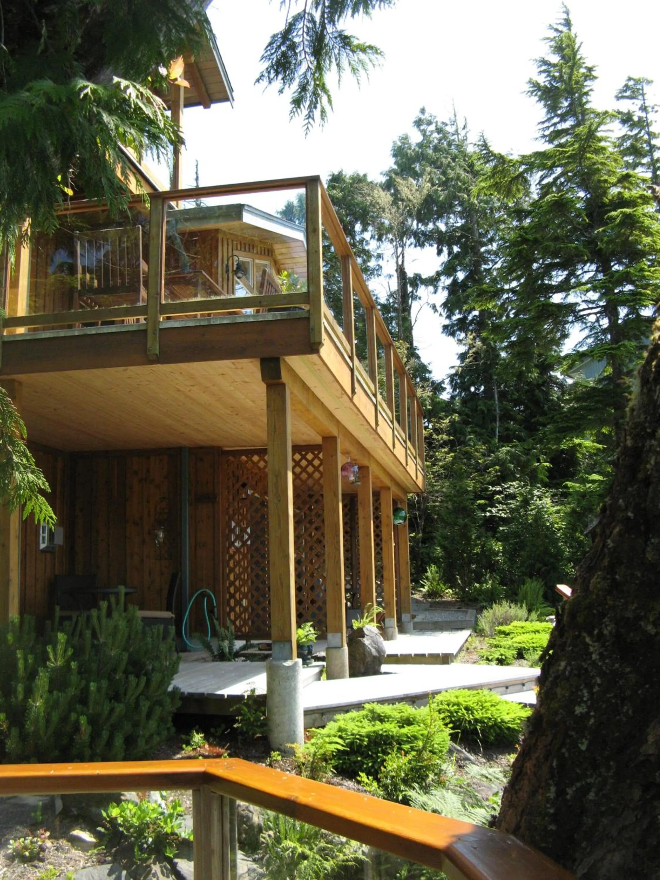 Balcony/Terrace in Reef Point Oceanfront Bed and Breakfast