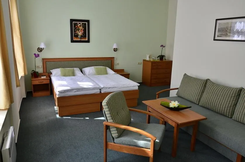 Bed in Castle Residence Praha