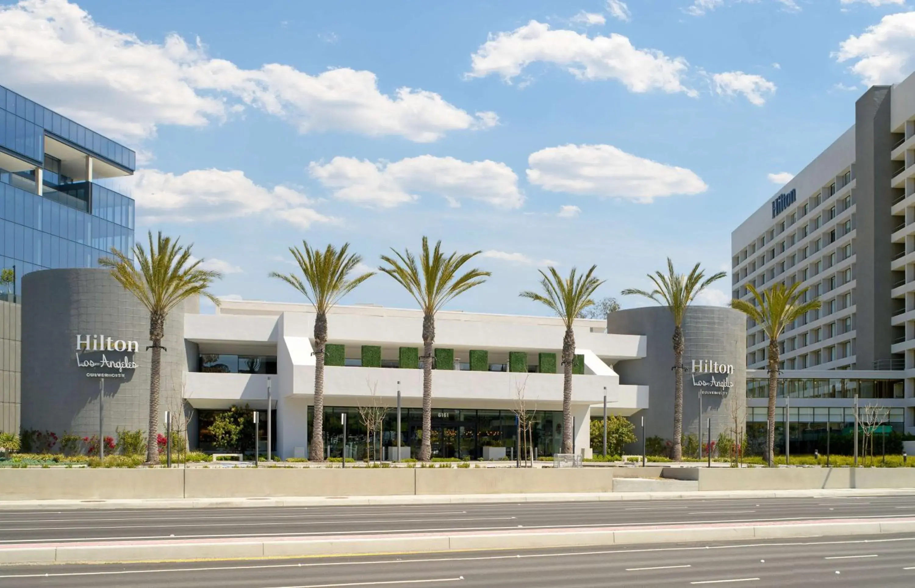 Property building in Hilton Los Angeles-Culver City, CA Property building in Hilton Los Angeles-Culver City, CA