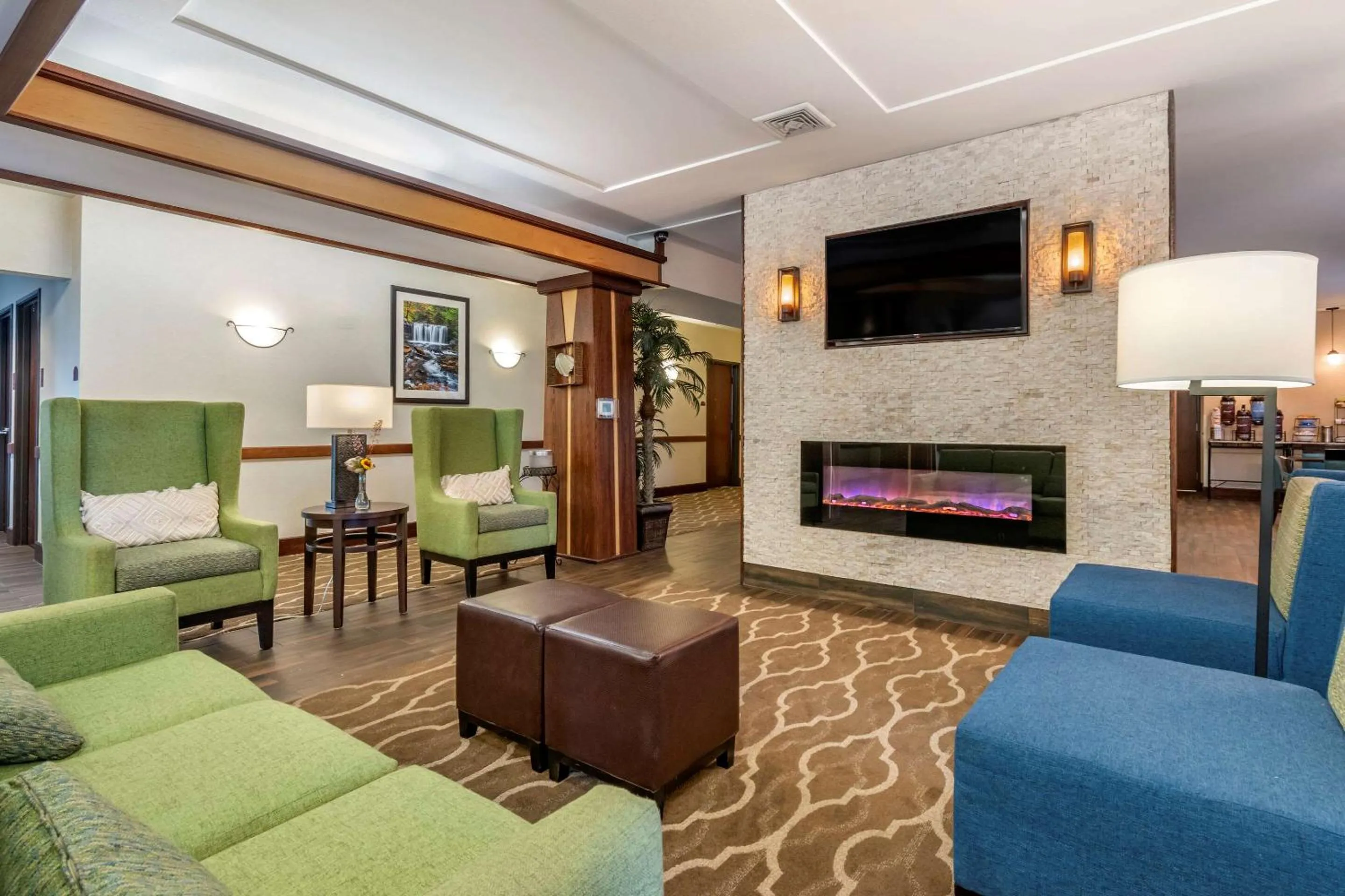 Lobby or reception in Comfort Inn Williamsport