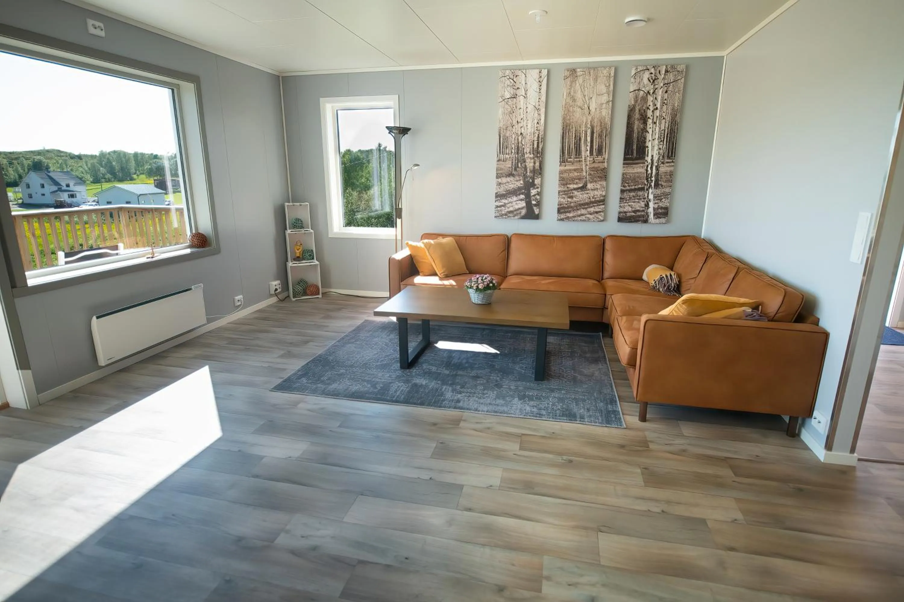 Seating area in Senja Fjordhotell and Apartments