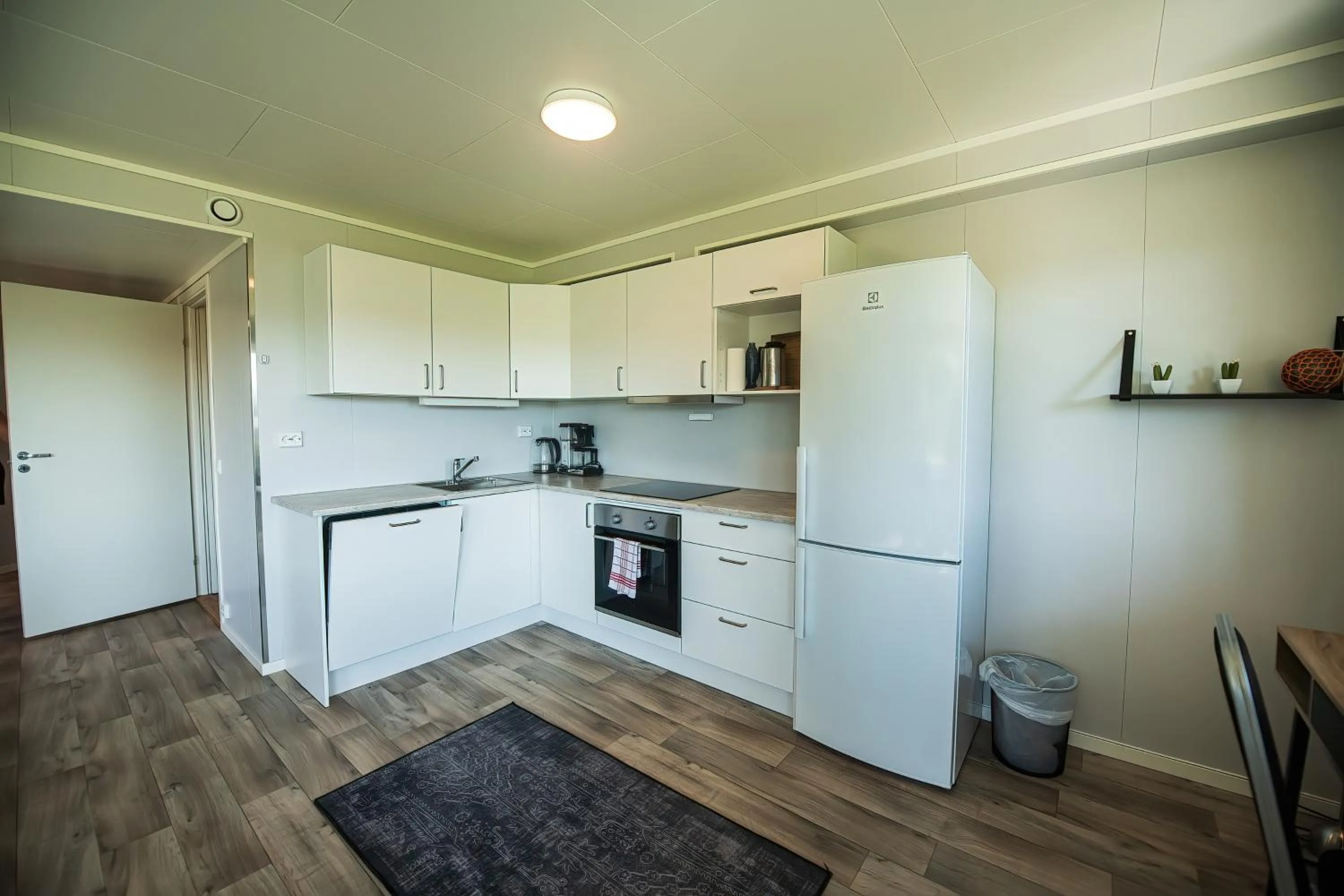 Coffee/tea facilities in Senja Fjordhotell and Apartments