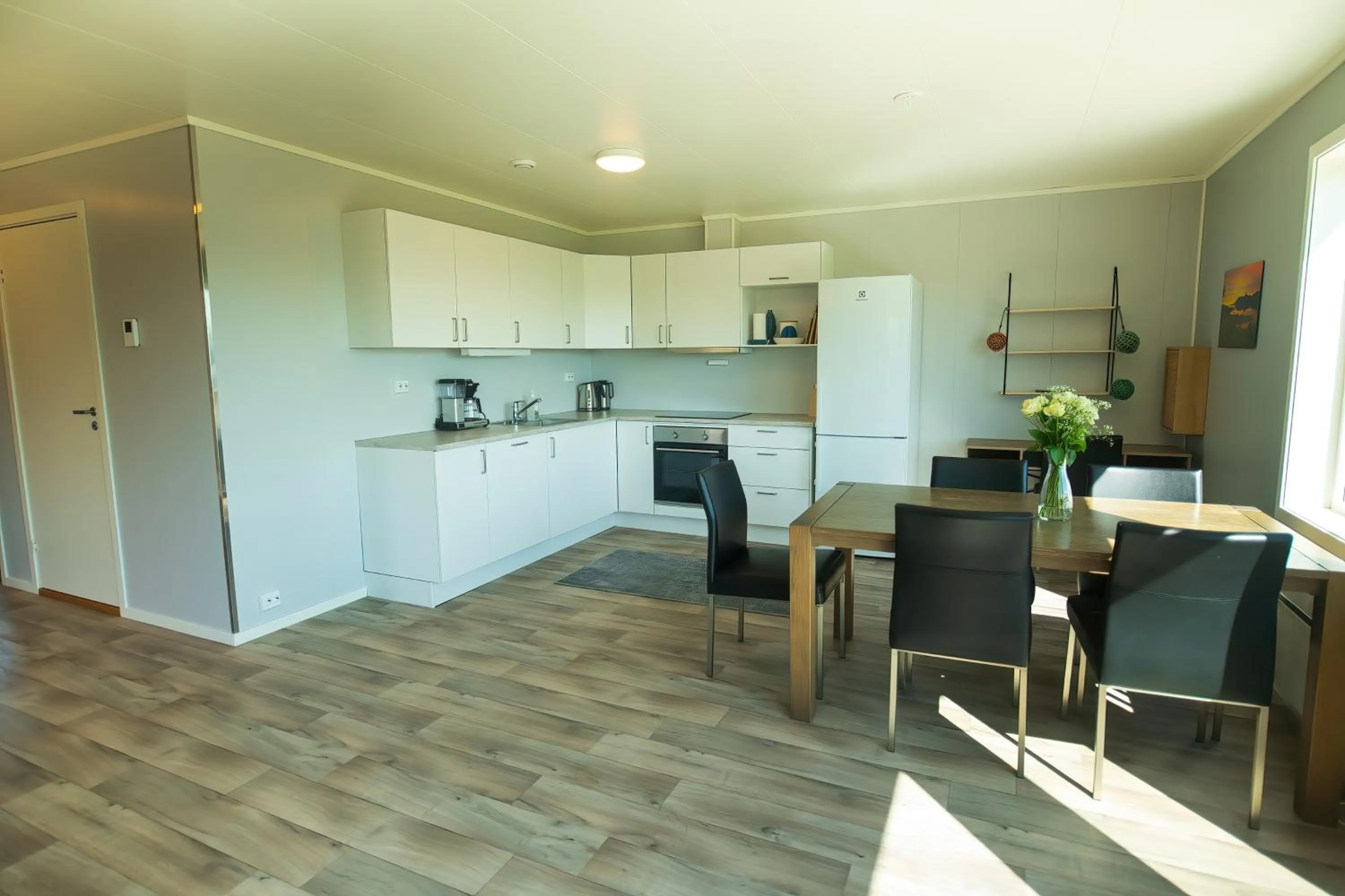 Coffee/tea facilities in Senja Fjordhotell and Apartments