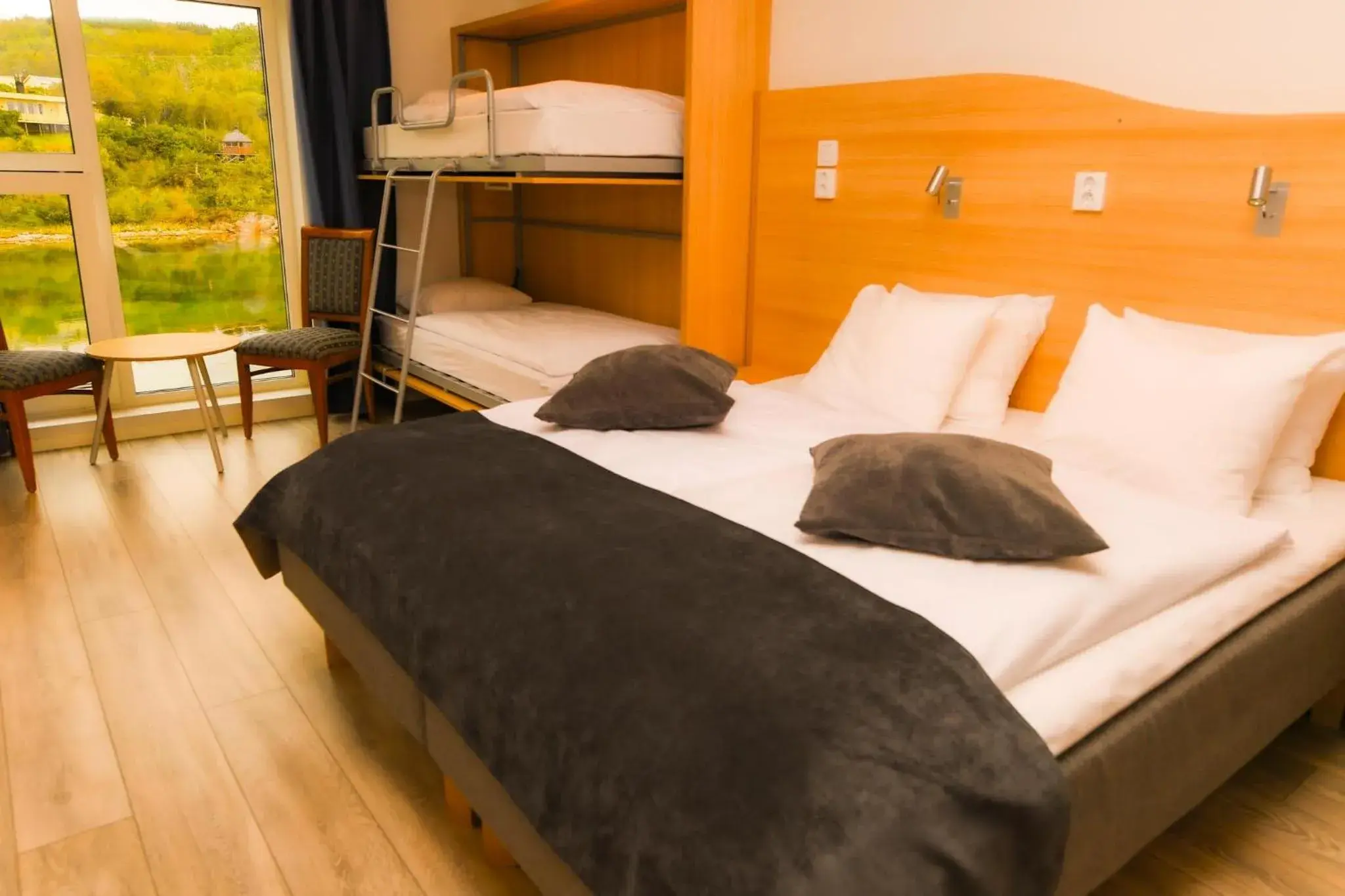 Family Room - single occupancy - Disability Access in Senja Fjordhotell and Apartments Family Room - single occupancy - Disability Access in Senja Fjordhotell and Apartments