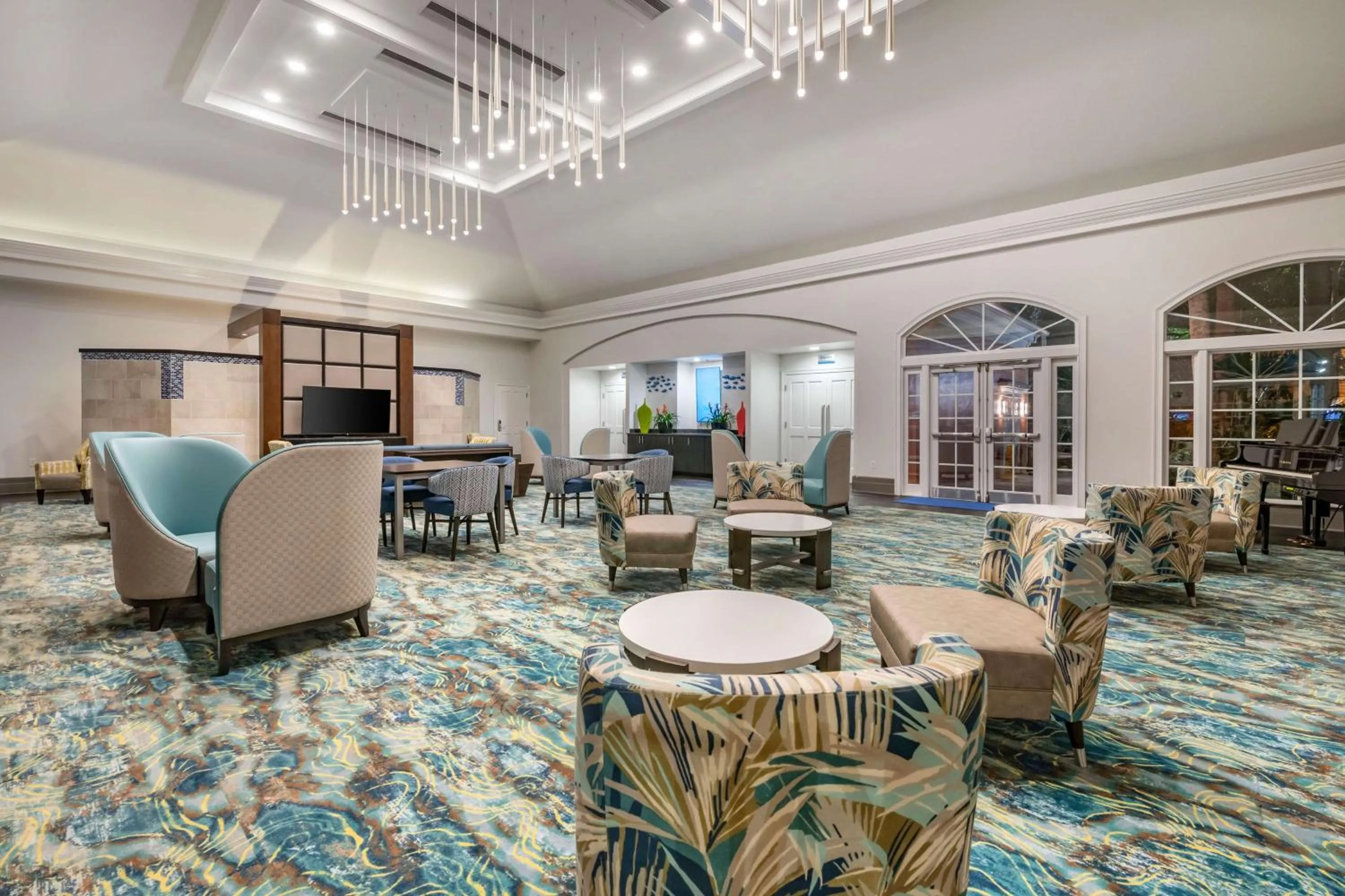 Property building in Hilton Grand Vacations Club SeaWorld Orlando